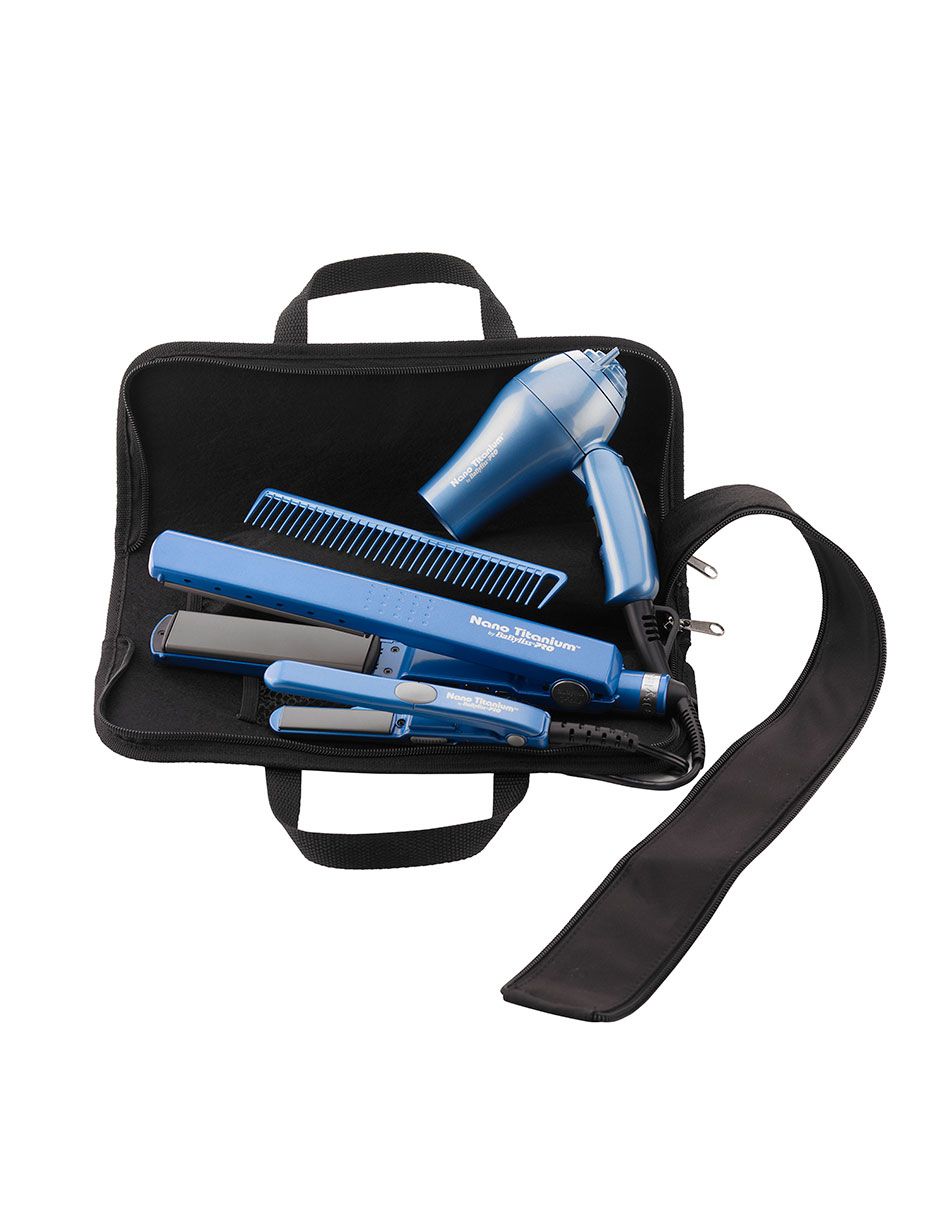 Set alaciadora secadora babyliss nano titanium 5 piezas 2