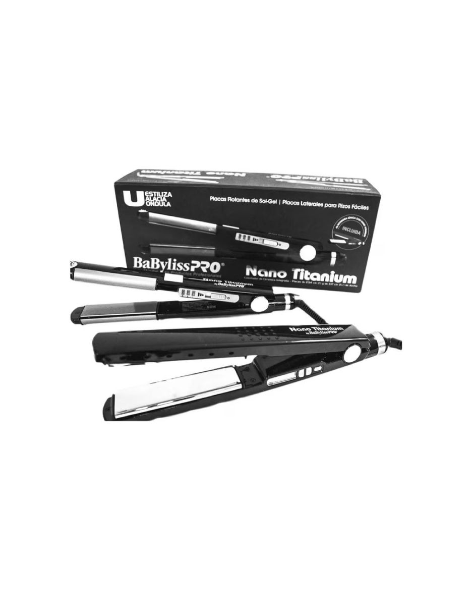 Set alaciadora Babyliss BABNTBKPP2TES 2