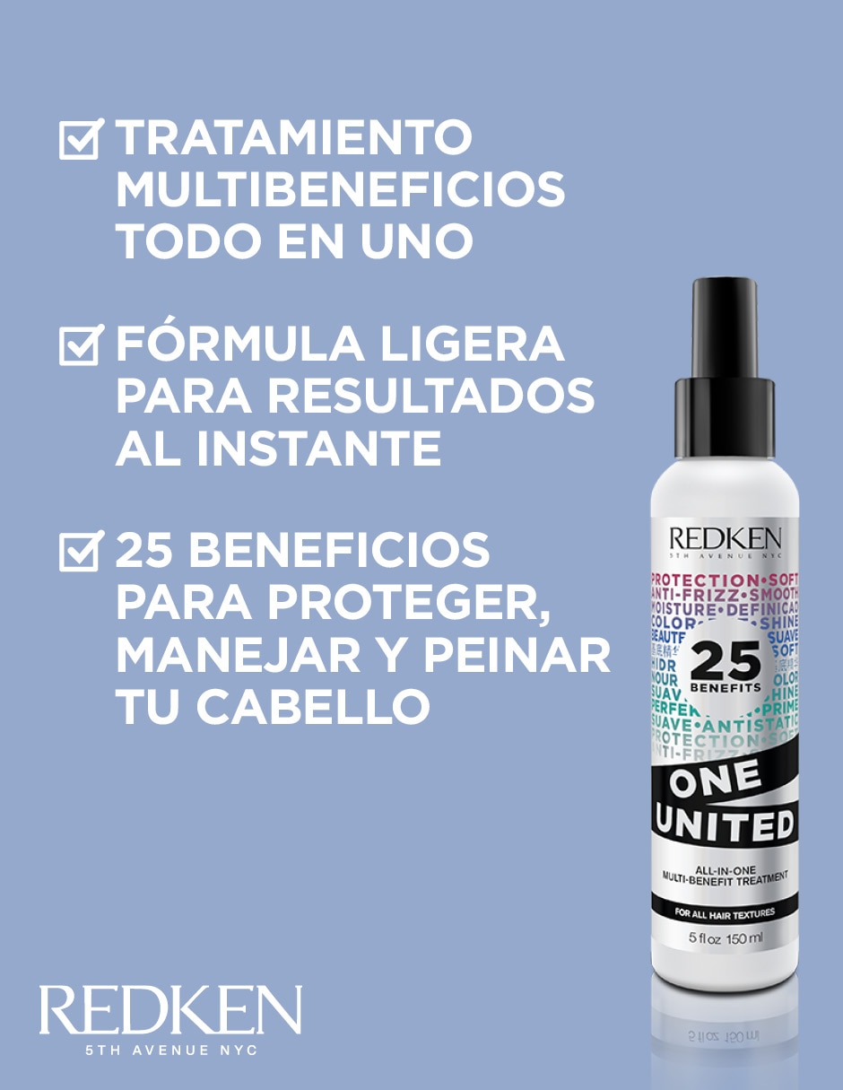 Tratamiento capilar reparador Redken One United