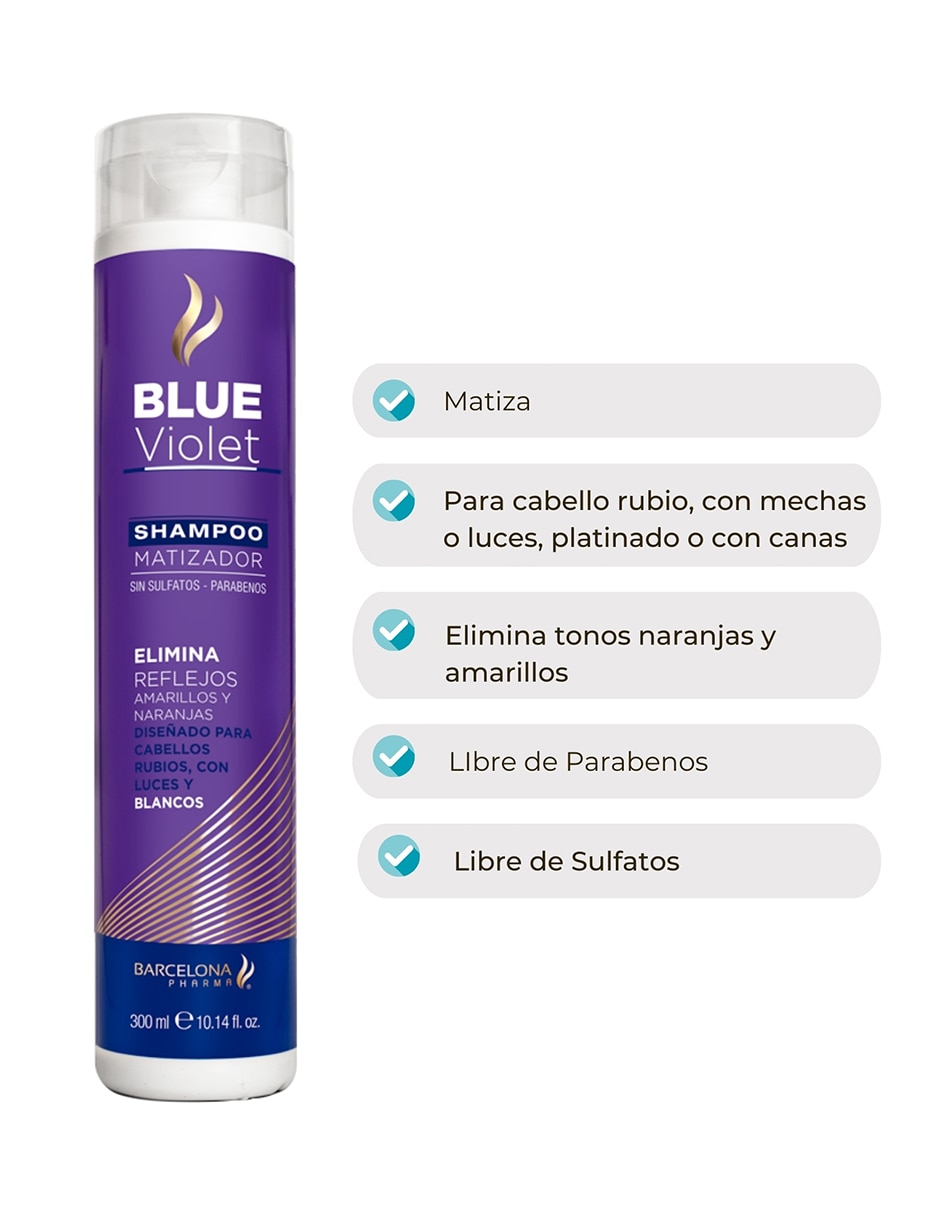 Shampoo para cabello Blue Violet 6