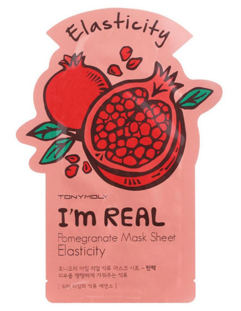 I'M Real Promegranate Mask Sheet Elasticity para reafirmar I'M Real Promegranate Mask Sheet Elasticity para reafirmar