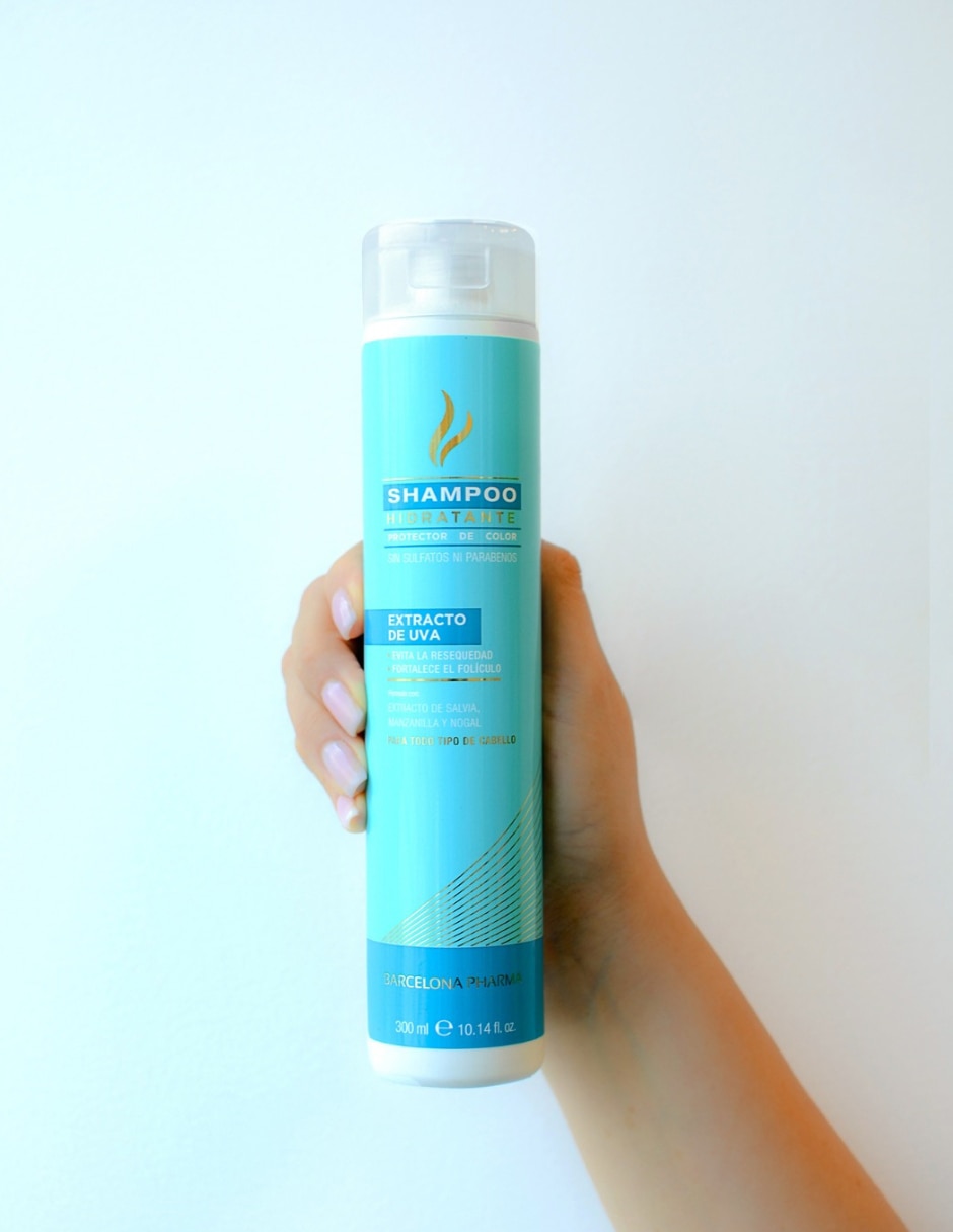 Shampoo hidratante para cabello 300 ml 6