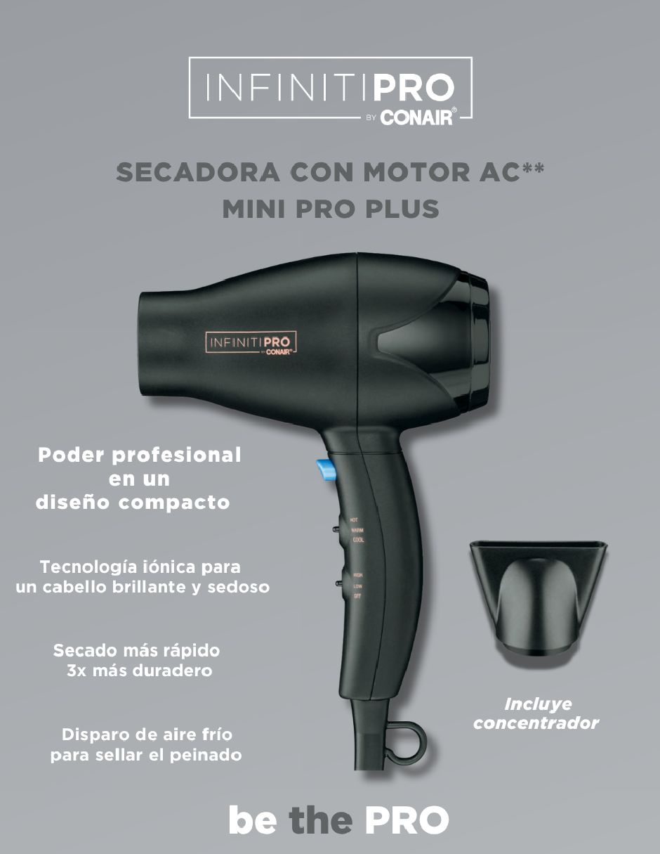 Secadora de cabello 359ES