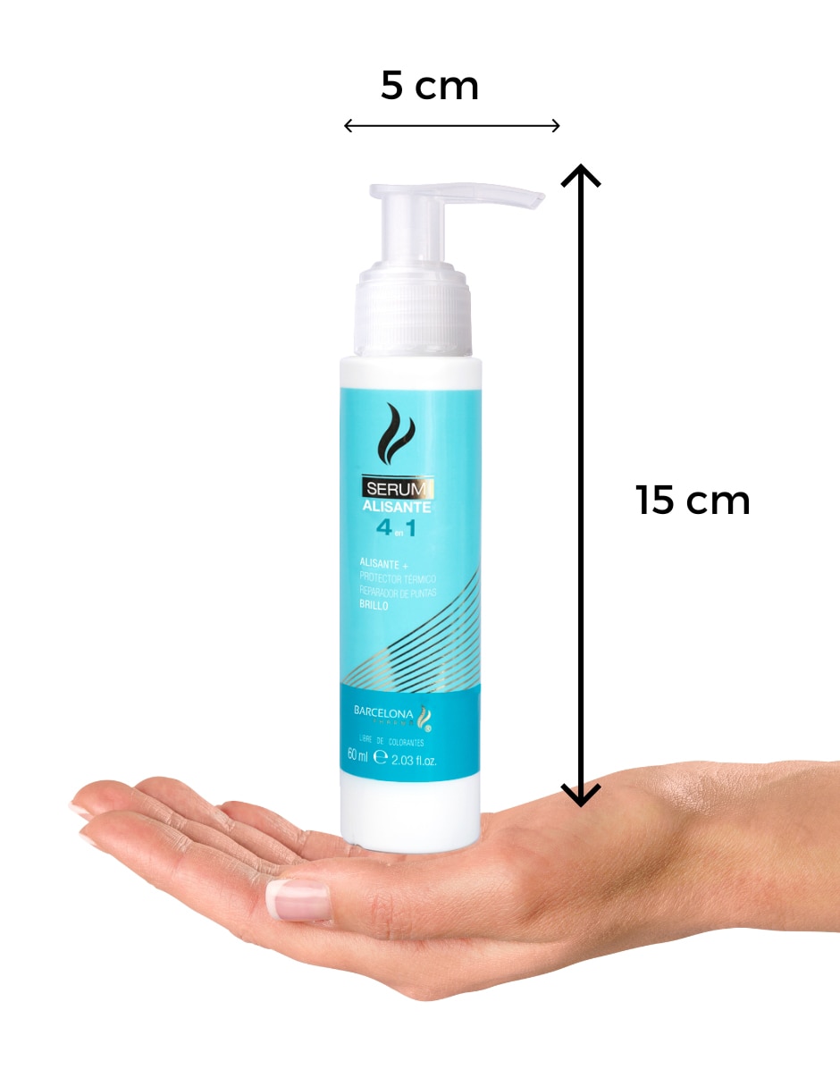 Tratamiento Capilar Serum Alisante 4 en 1 reparador 5