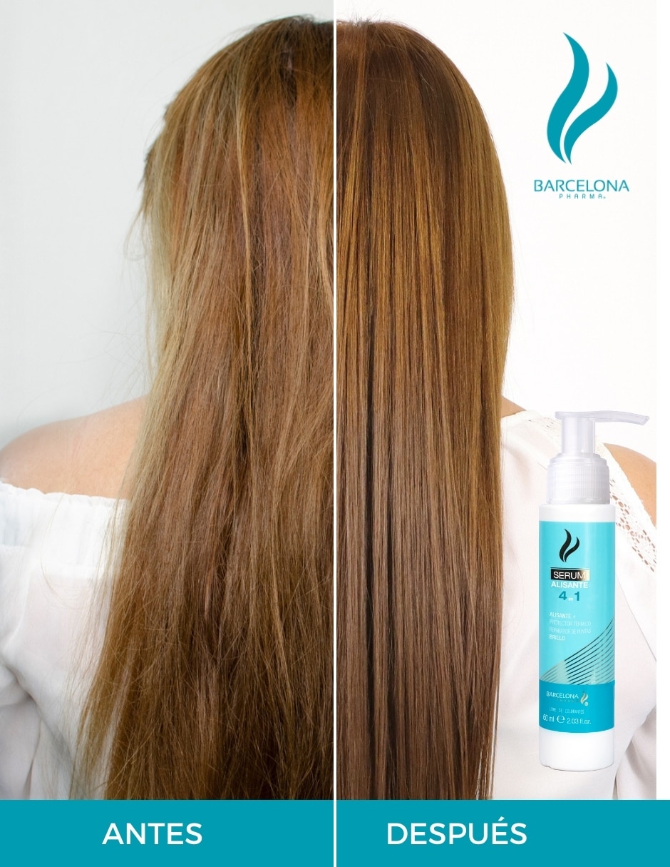 Tratamiento Capilar Serum Alisante 4 en 1 reparador 3