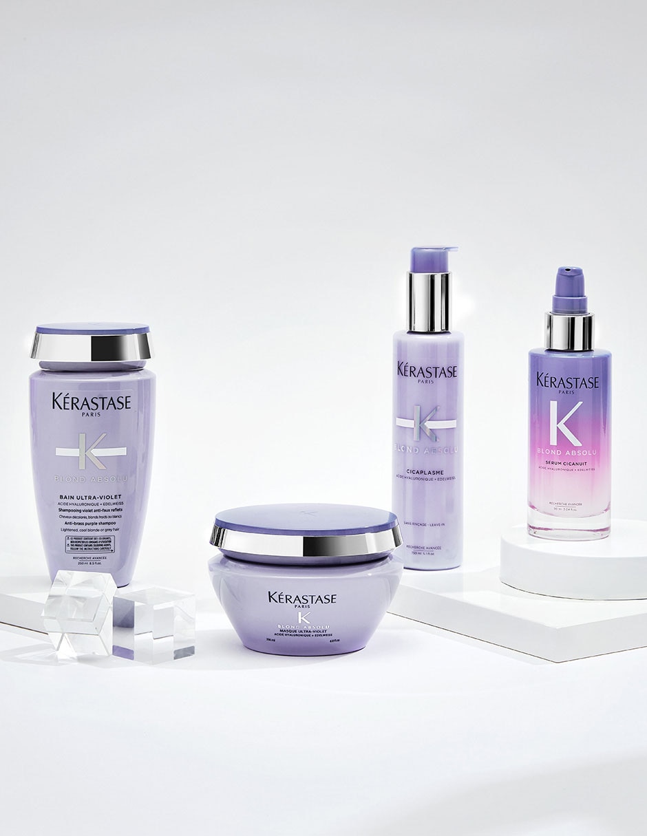 Shampoo para cabello para cabello Todo tipo Shampoo Matizador Para Cabello Rubio Blond Absolu Bain Ultra-Violet 250ml KERASTASE Blond Absolu Sin tamaño 5