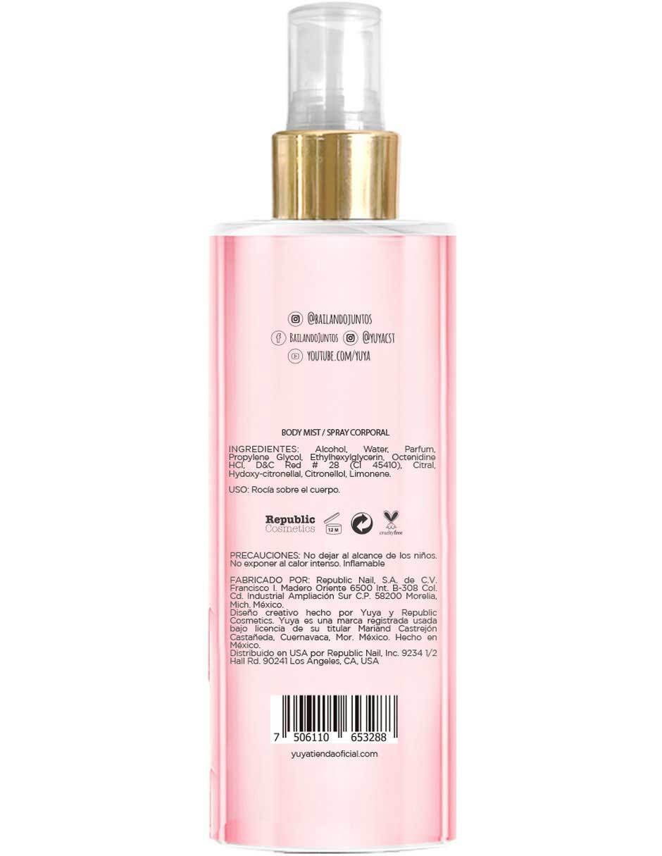 Body mist para mujer 4