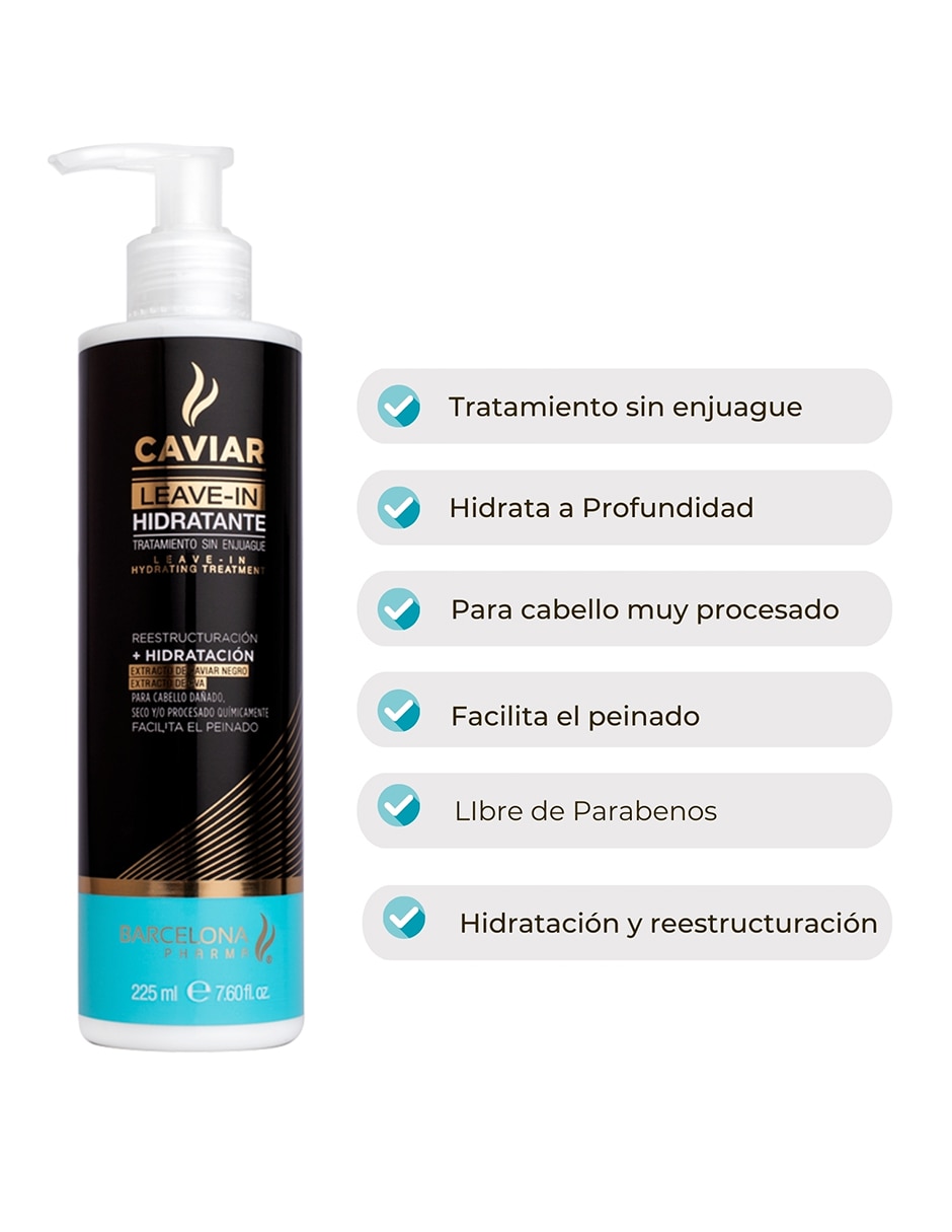Tratamiento capilar reparador Caviar 3