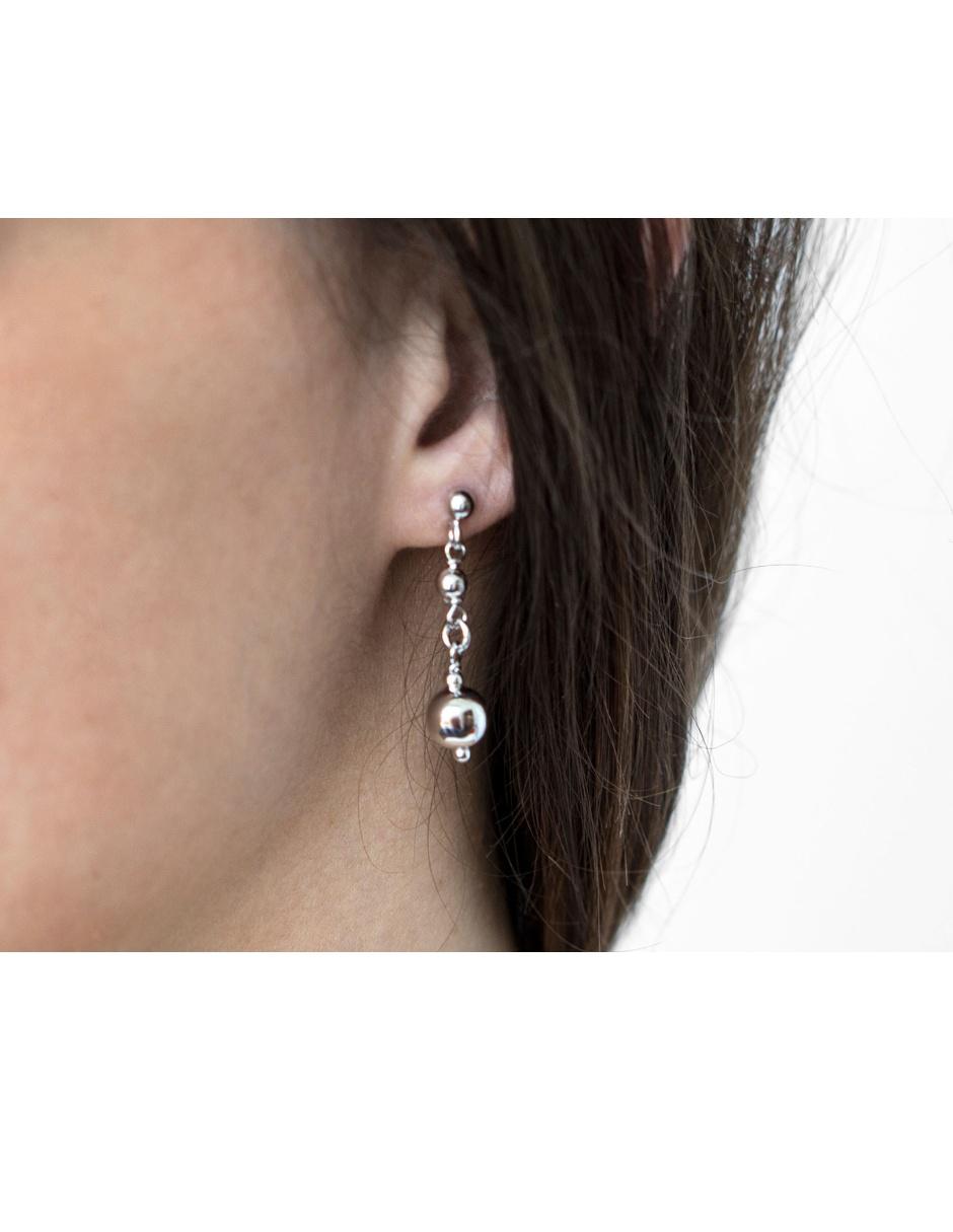 Aretes Silvex Spa de plata P 925 con acabado brillante