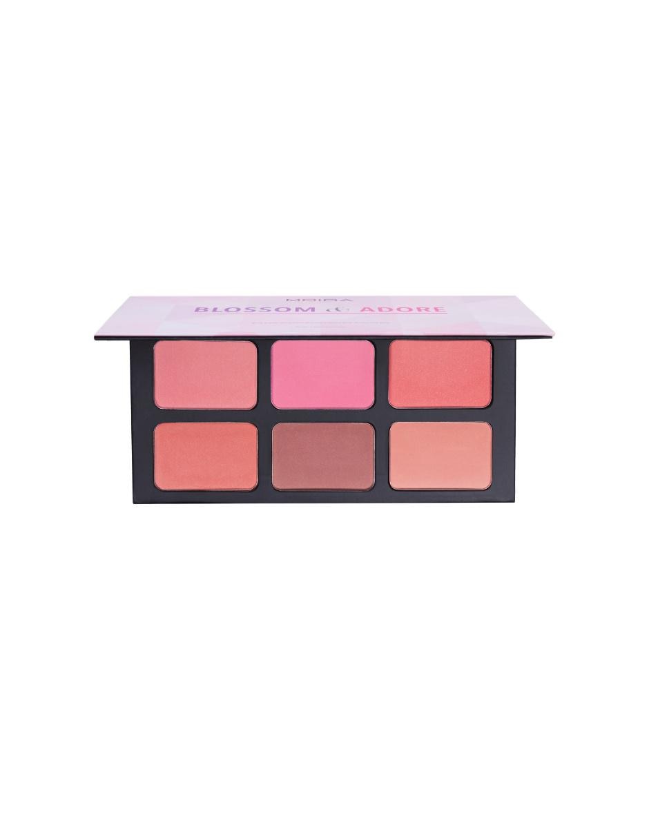 Blush en polvo compacto Moira Blossom & Adore
