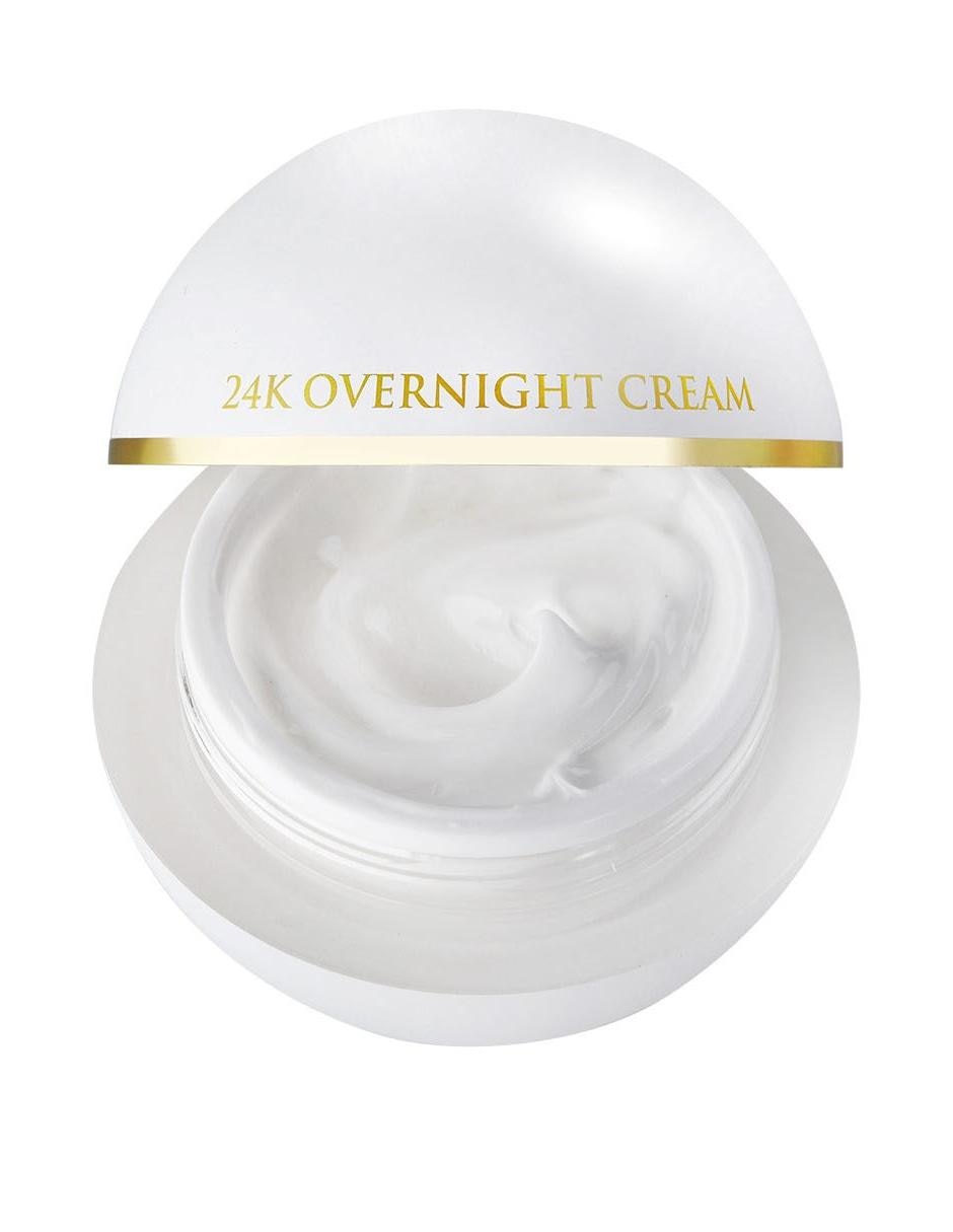 Crema facial recomendada para prevenir signos de la edad de noche White Gold para todo tipo piel