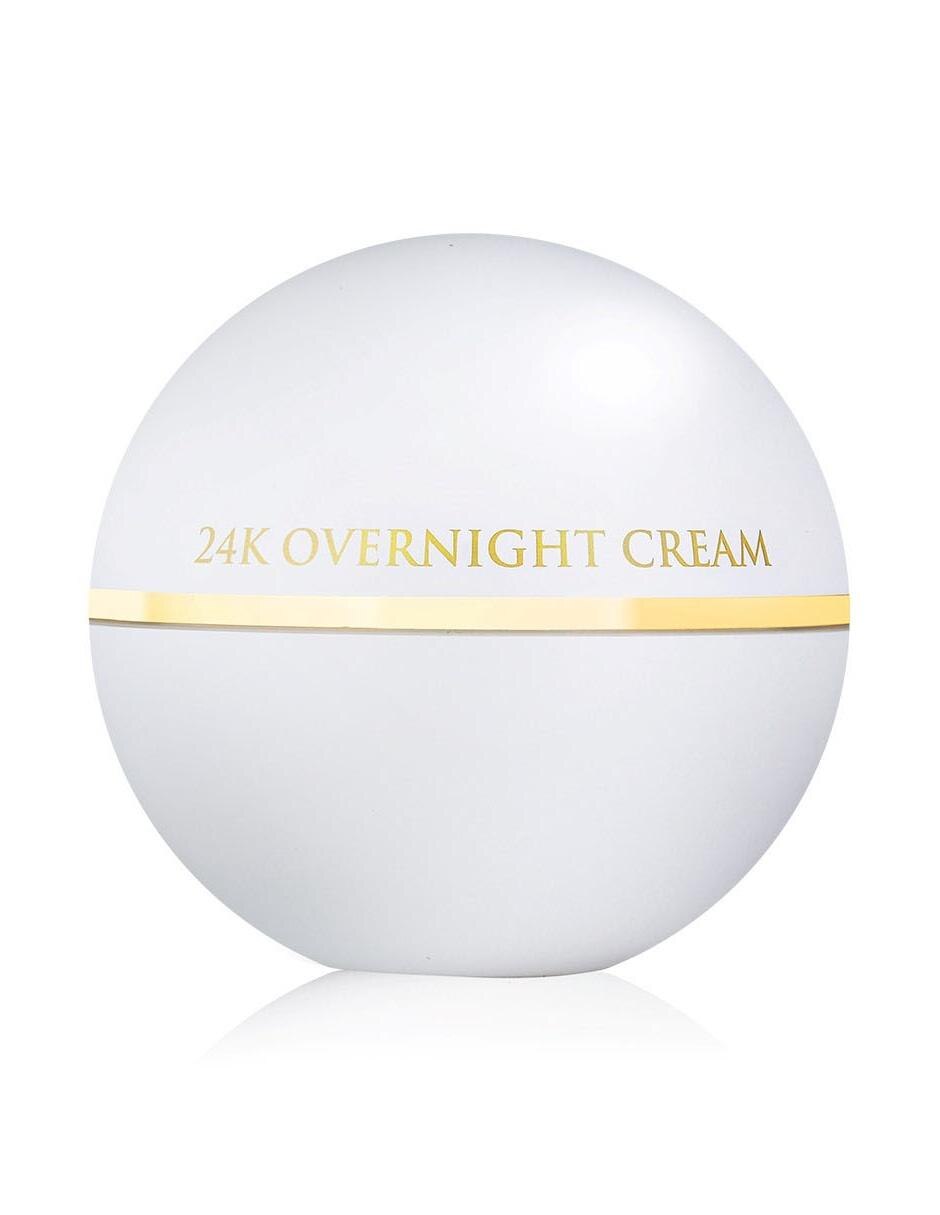 Crema facial recomendada para prevenir signos de la edad de noche White Gold para todo tipo piel