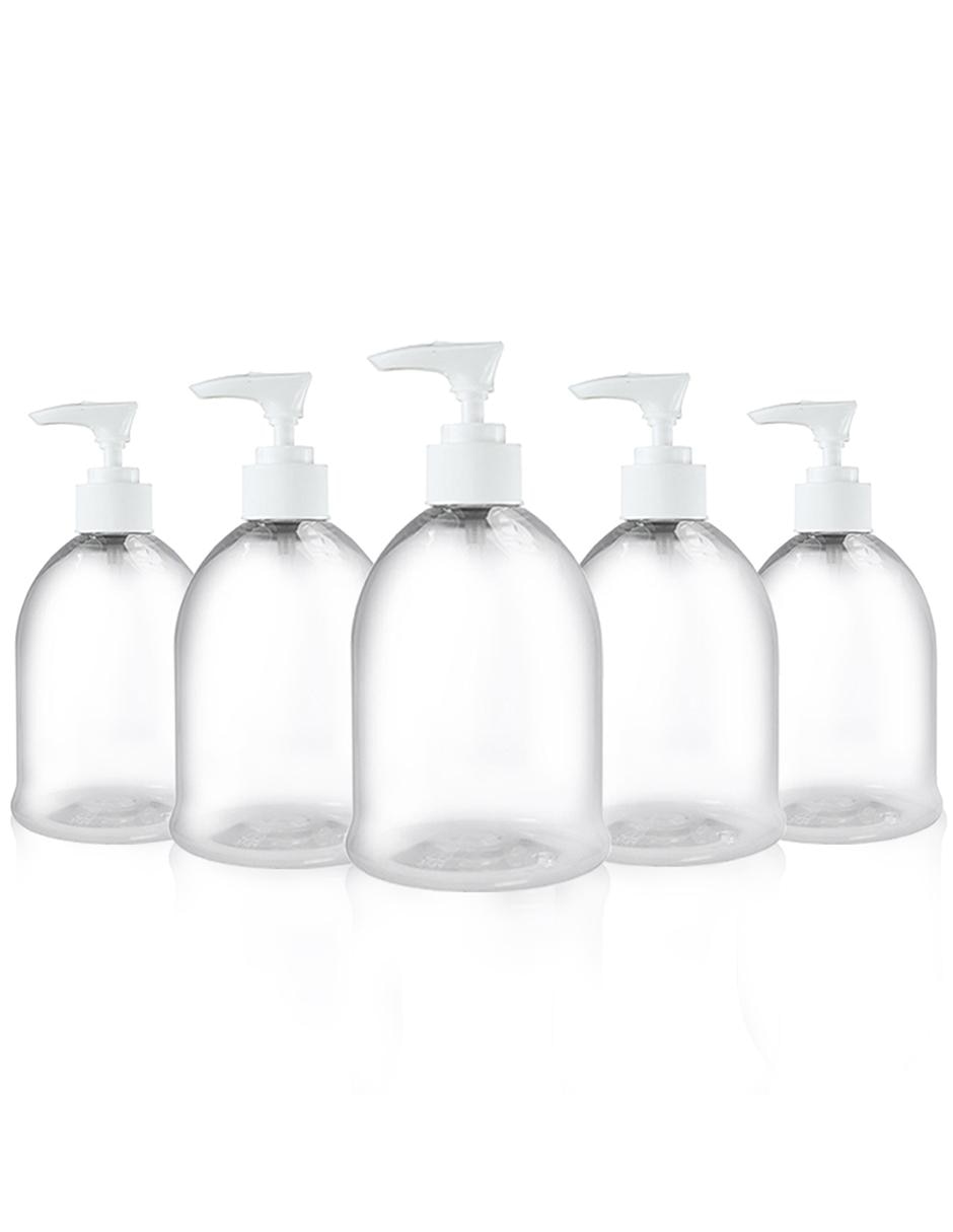Botellas de 500 mililitros con dosificador JYE, paquete con 5 piezas