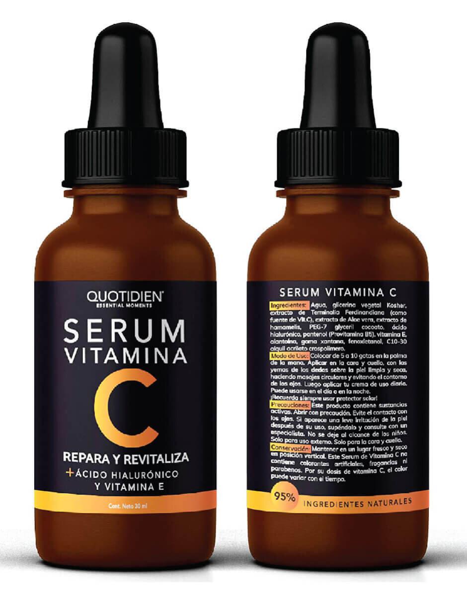 Sérum antimanchas facial Vitamina C SKincare Quotidien tipo piel