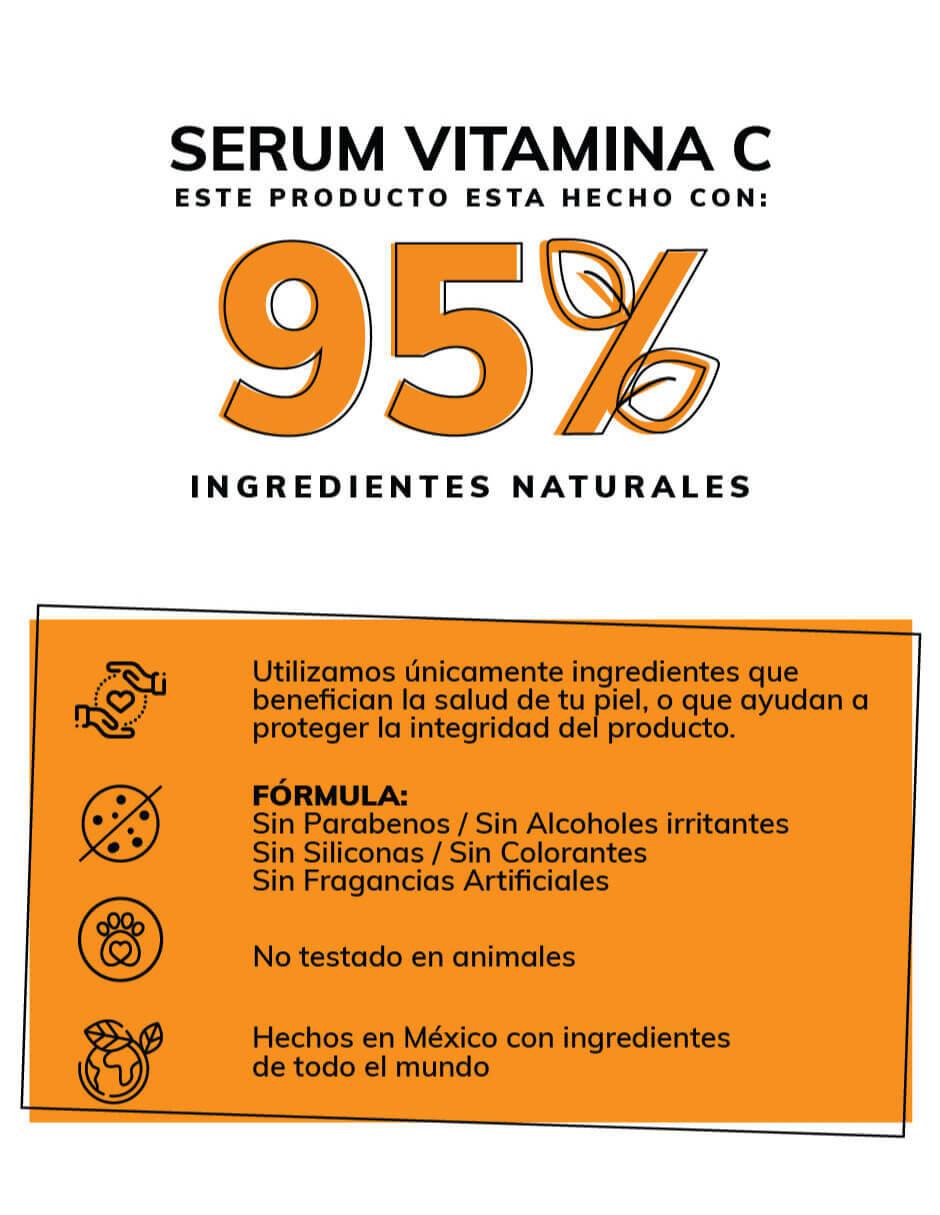 Sérum antimanchas facial Vitamina C SKincare Quotidien tipo piel