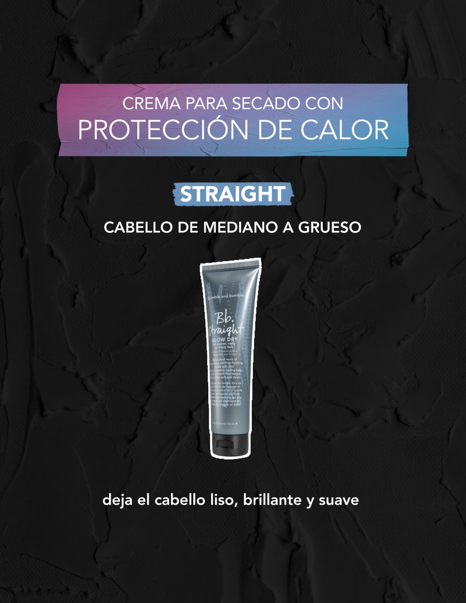 Crema para todo tipo de cabello Blow Dry Straight para antifrizz 4