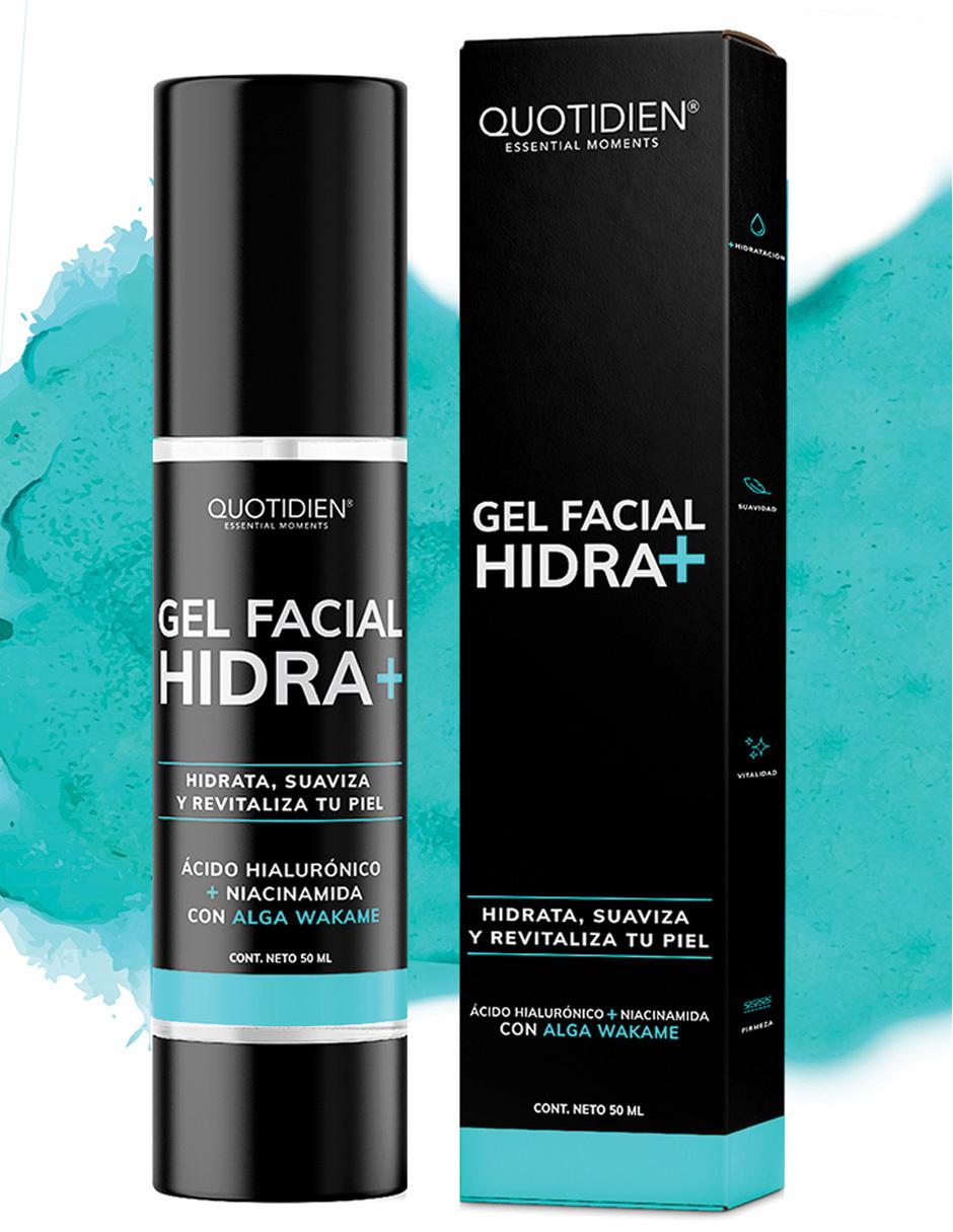 Gel Hidratante con Acido Hialuronico y Niacinanamida Skin Care Crema Facial Quotidien 50ml