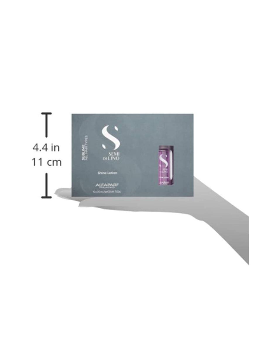 Ampolletas Alfaparf Semi Di Lino Sublime Shine Lotion