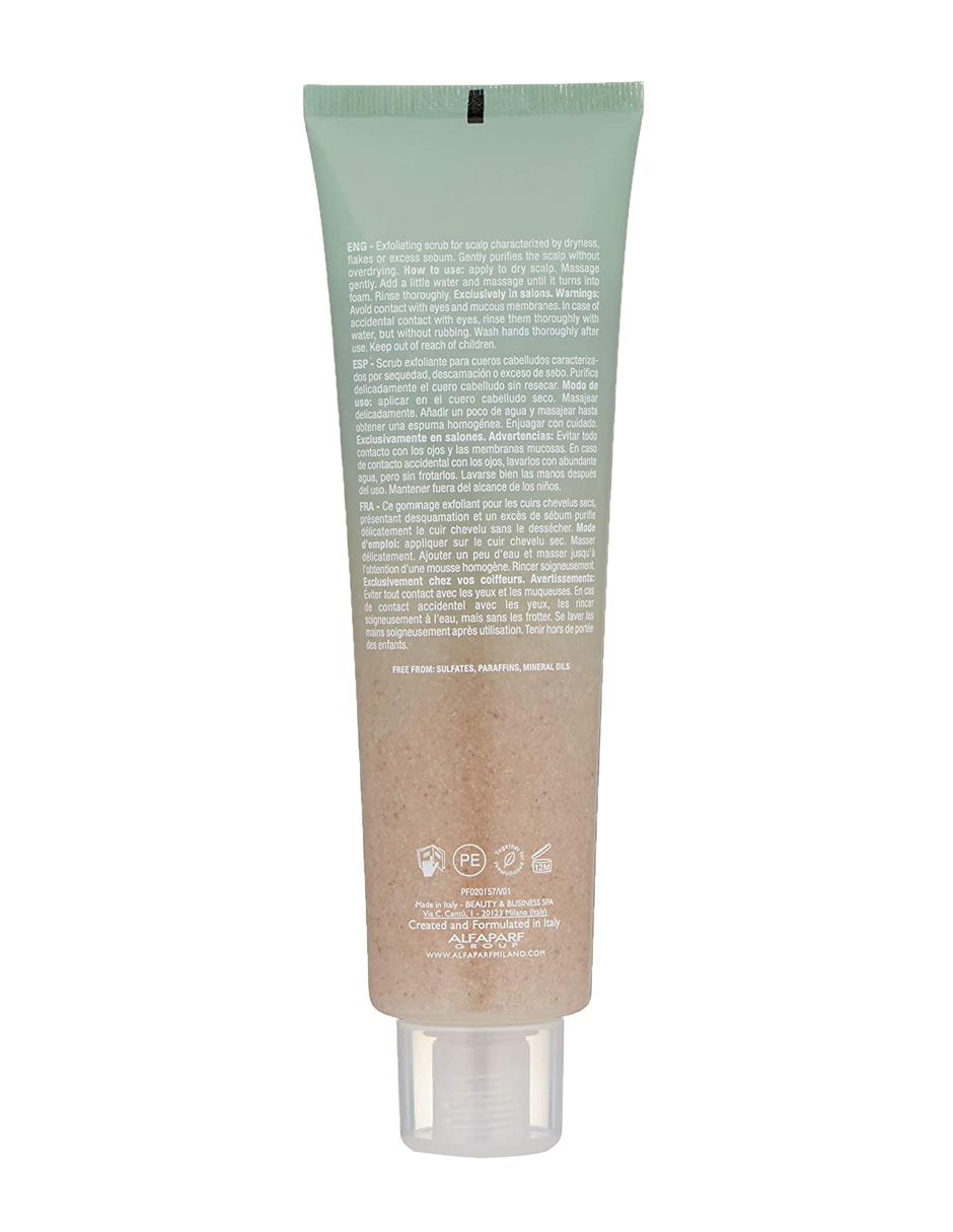 Tratamiento Alfaparf Semi Di Lino Scalp Reb. Gentle Exf. Scrub 150 ml