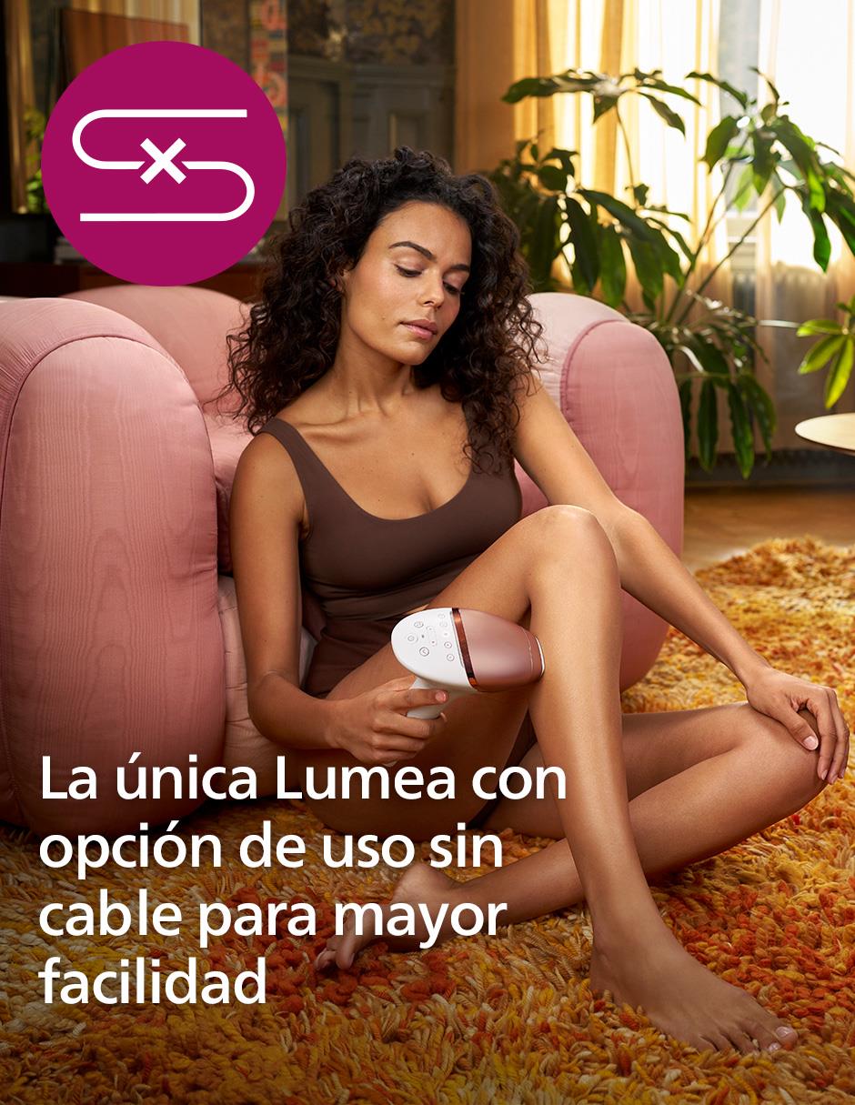 Depiladora IPL para rostro y cuerpo Lumea Serie 9000 Depiladora IPL para rostro y cuerpo Lumea Serie 9000