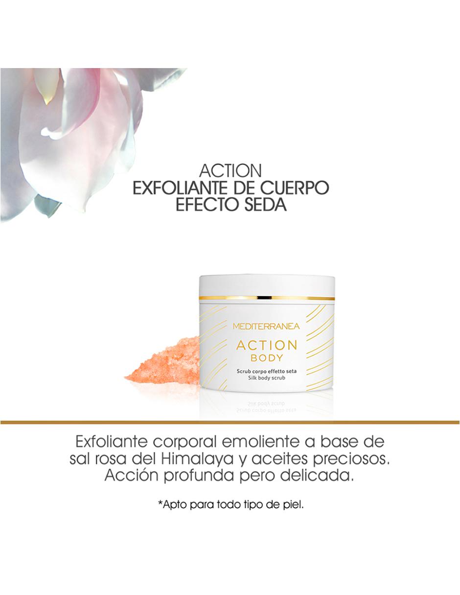 Exfoliante corporal Mediterranea Cosmetics Action para todo tipo de piel