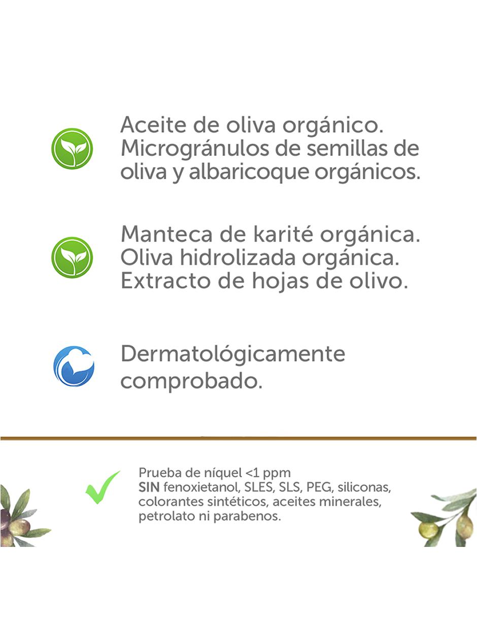 Exfoliante corporal Mediterranea Cosmetics Oliva para piel sensible
