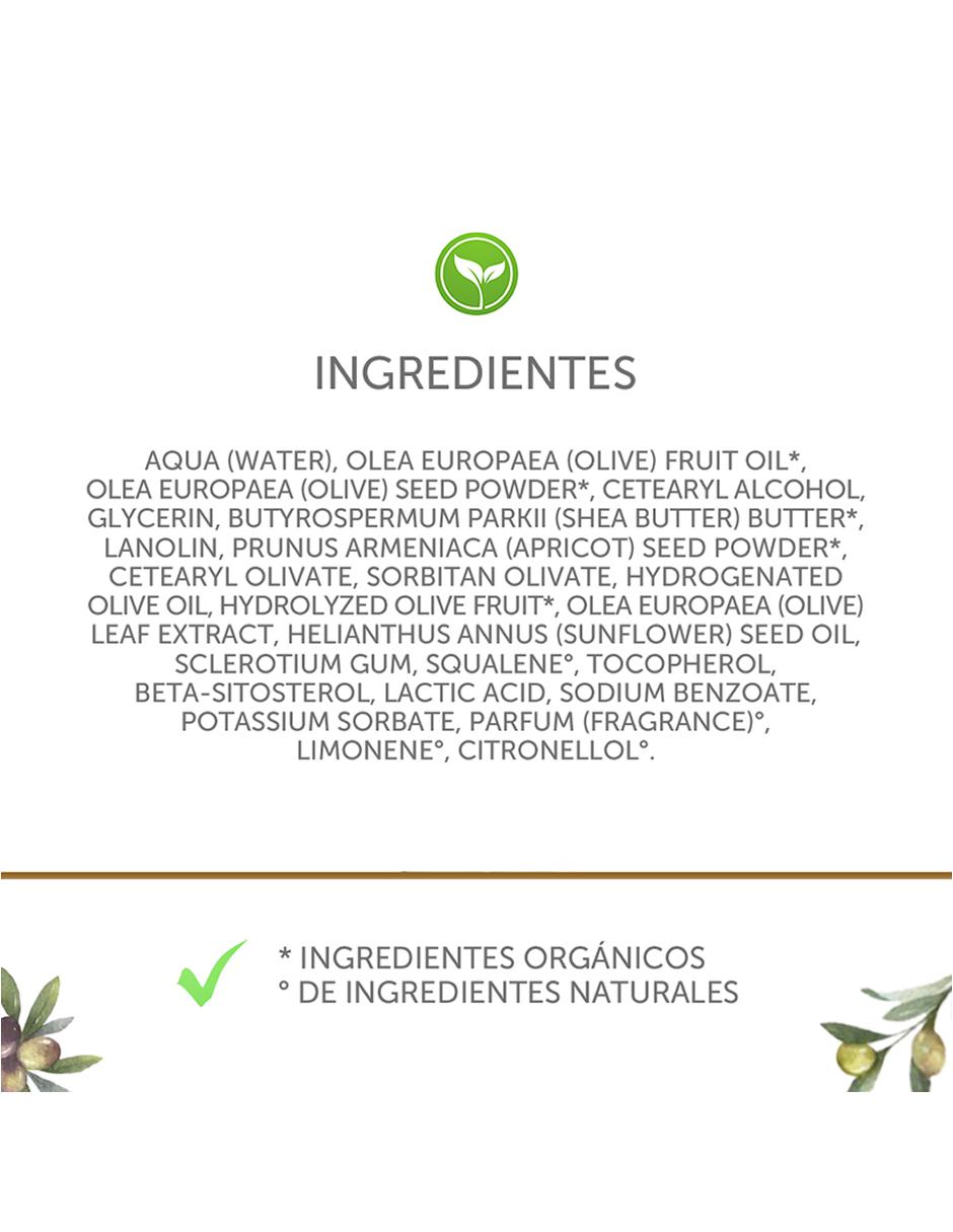 Exfoliante corporal Mediterranea Cosmetics Oliva para piel sensible