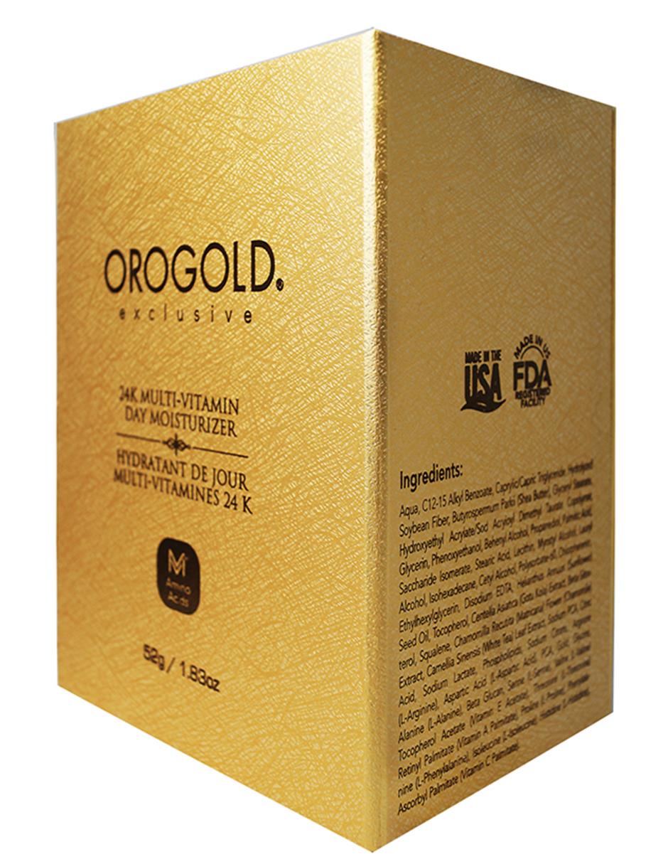 Crema facial recomendada para prevenir signos de la edad de día 24 K Multi-Vitamin para todo tipo piel 3