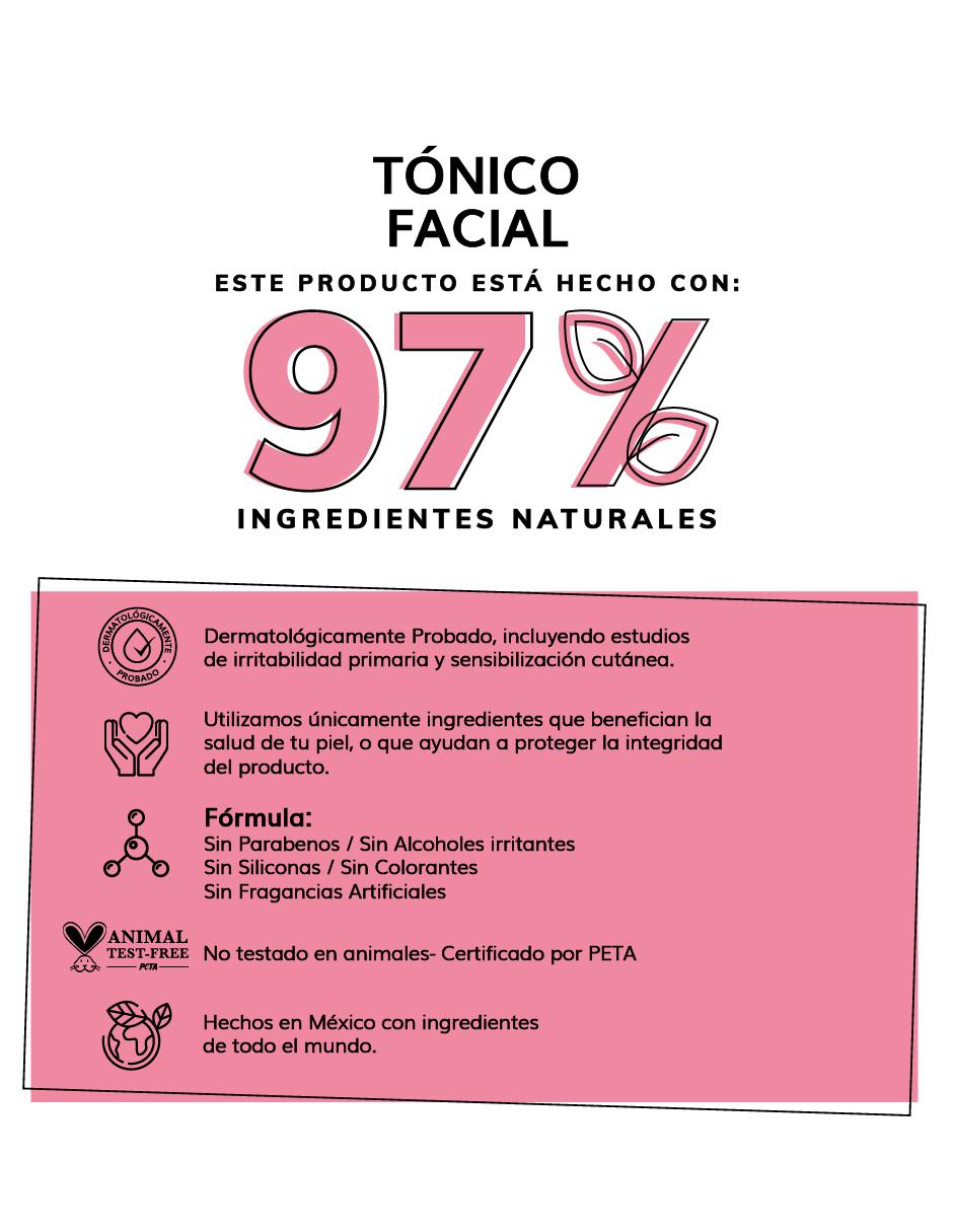 Kit Gel Limpiador + Tonico Facial con Vitamina C y Colágeno Skin Care Facial 10