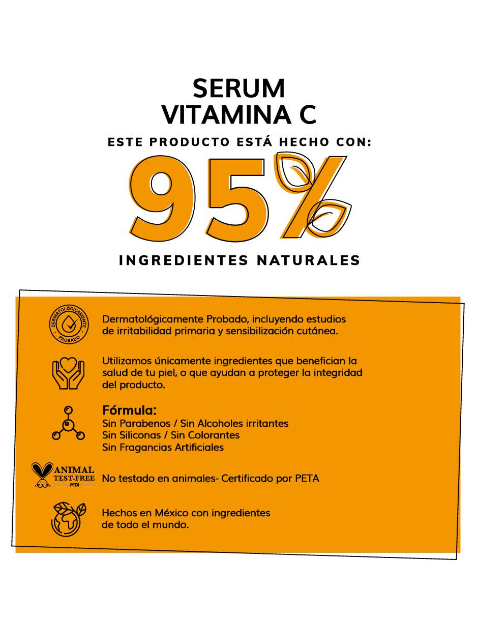 Kit Serum Vitamina C + Suero Acido Hialuronico Skin Care Hidratante Facial 9