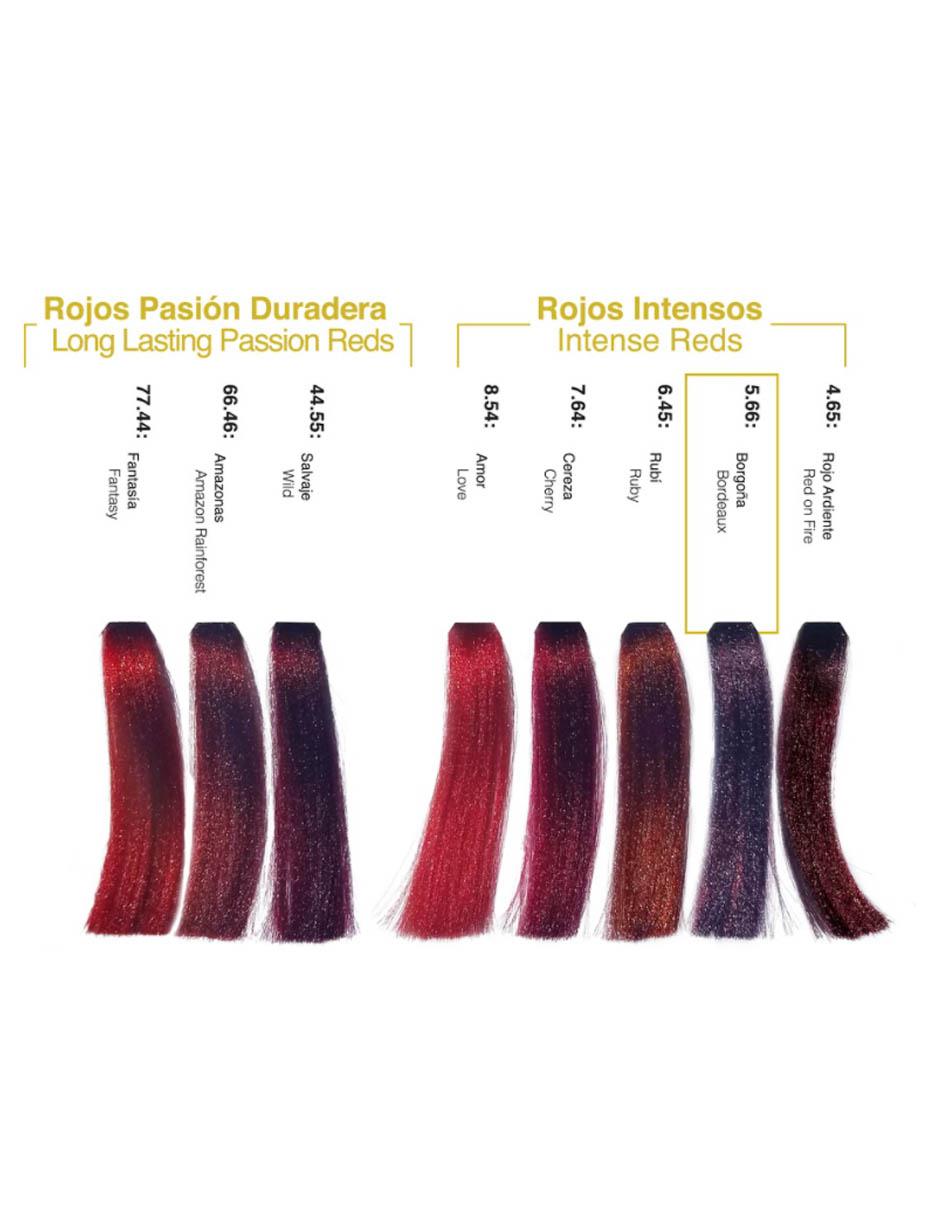 Tinte para cabello Hair Solution Gold tono 5.0 castaño claro profundo 2