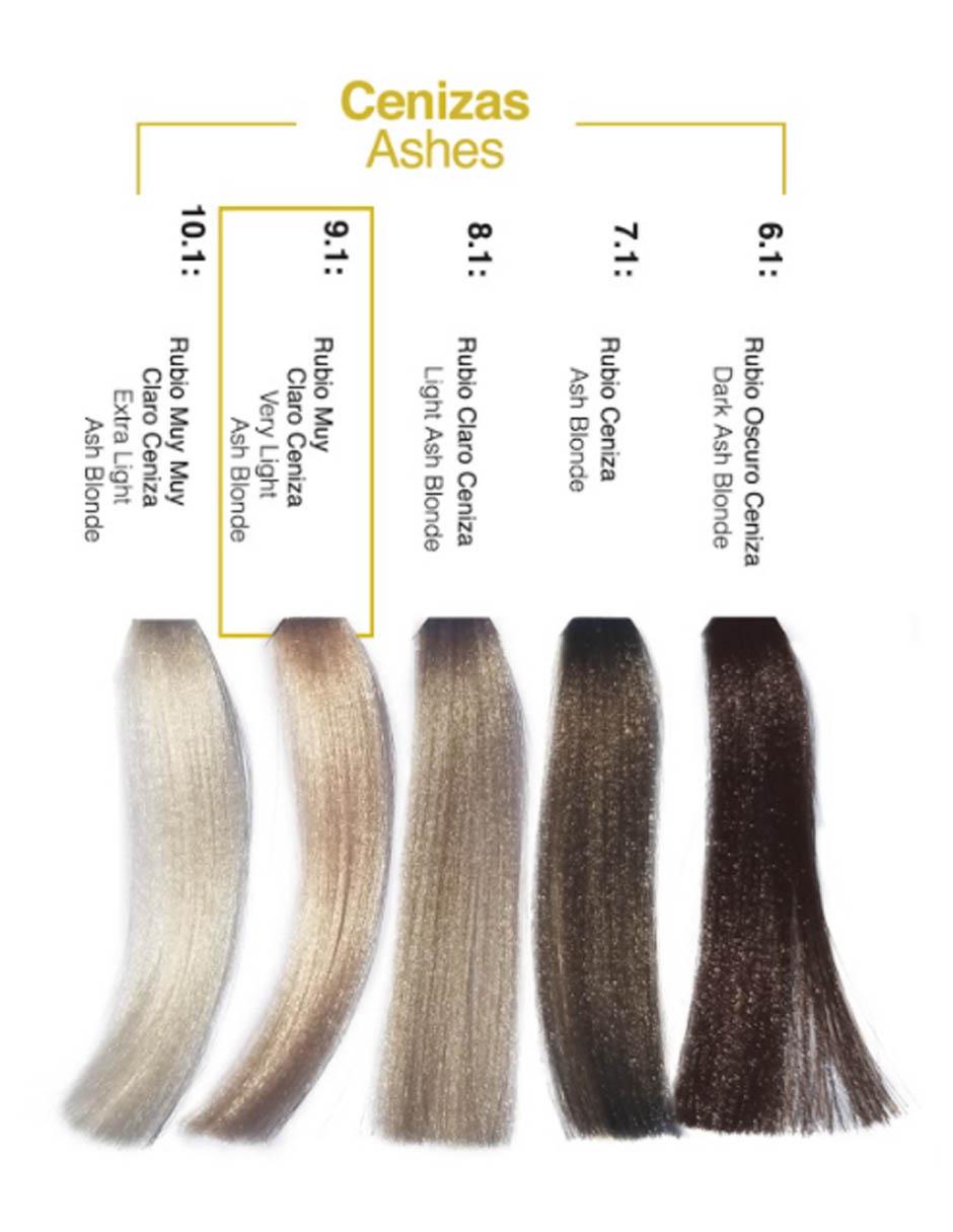 Tinte para cabello Hair Solution Gold tono 10.0 rubio extra claro 2