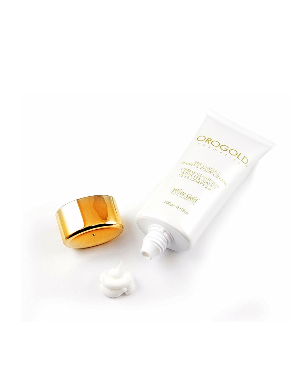 Crema para manos recomendada para revitalizar de día y noche White Gold para todo tipo piel 2