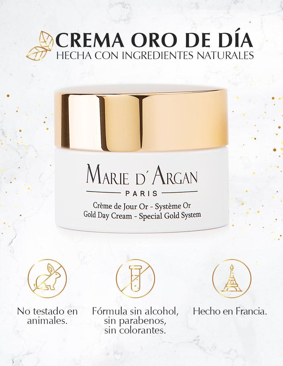 Crema facial recomendada para reafirmar de día Marie D' Argan Premium todo tipo piel