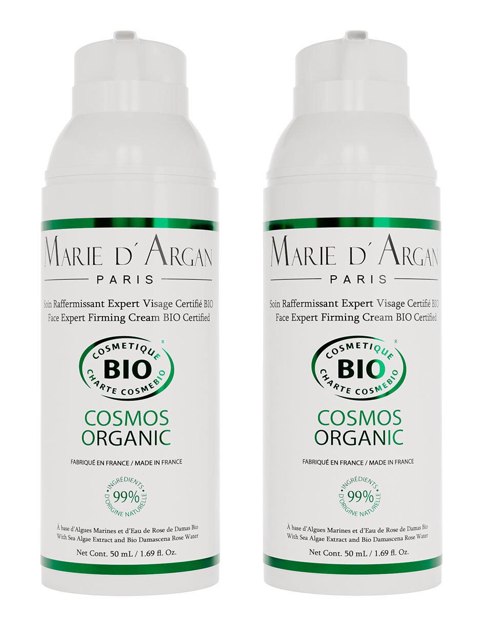 Crema facial recomendada para reafirmar día y noche Marie D' Argan Línea Orgánica todo tipo piel 1