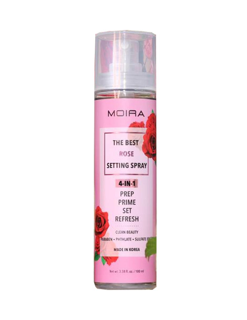 Spray fijador de rosas Moira Cosmetics