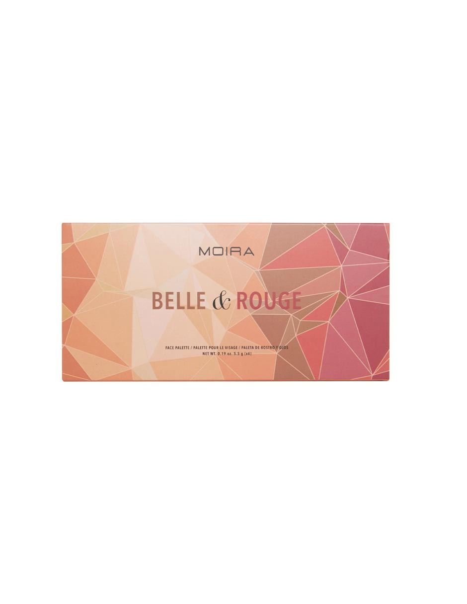 Blush en polvo compacto Moira Belle & Rouge
