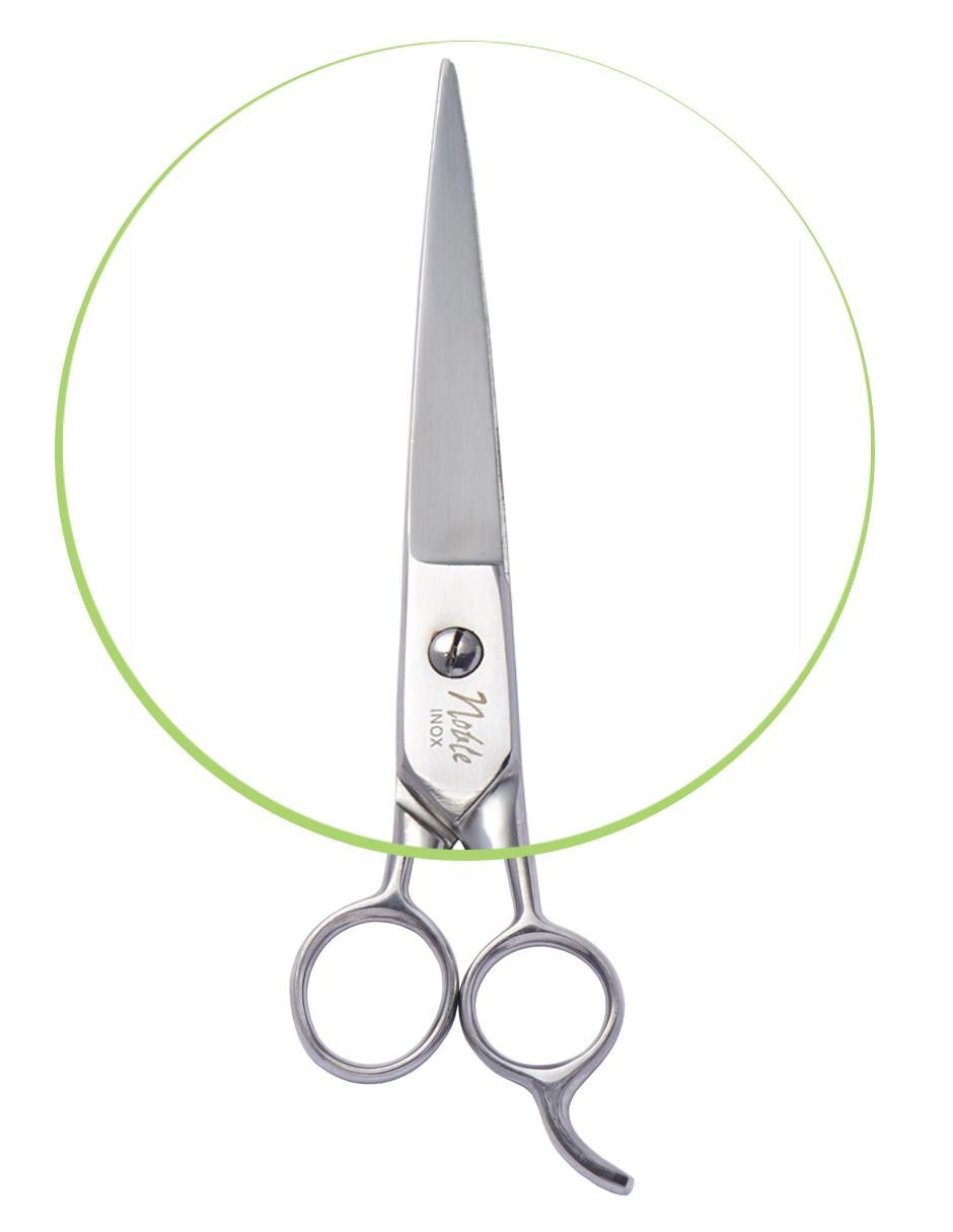 Tijeras para peluquería punta puntiaguda E888
