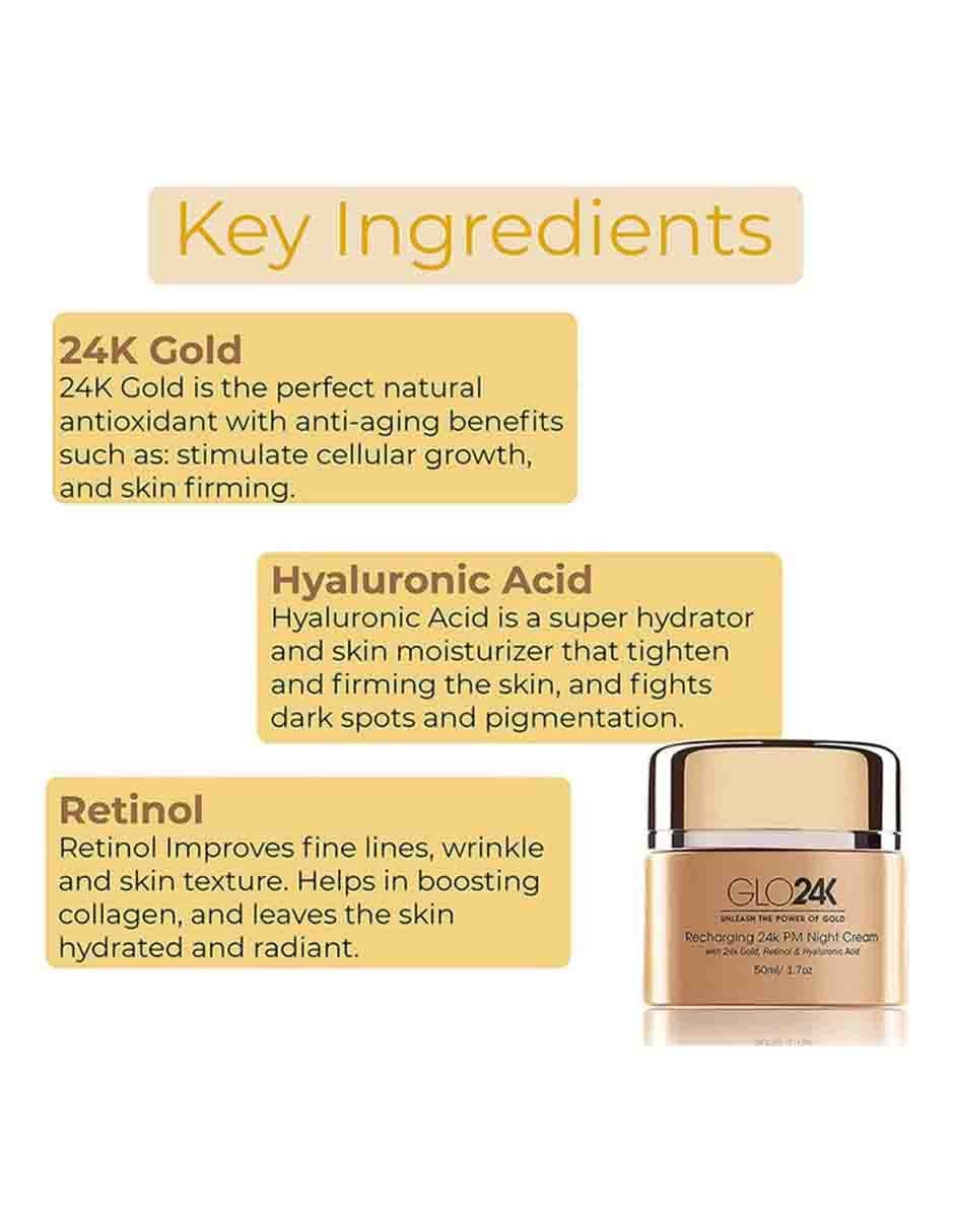 Crema facial recomendada para hidratar de noche Recargadora todo tipo piel 3