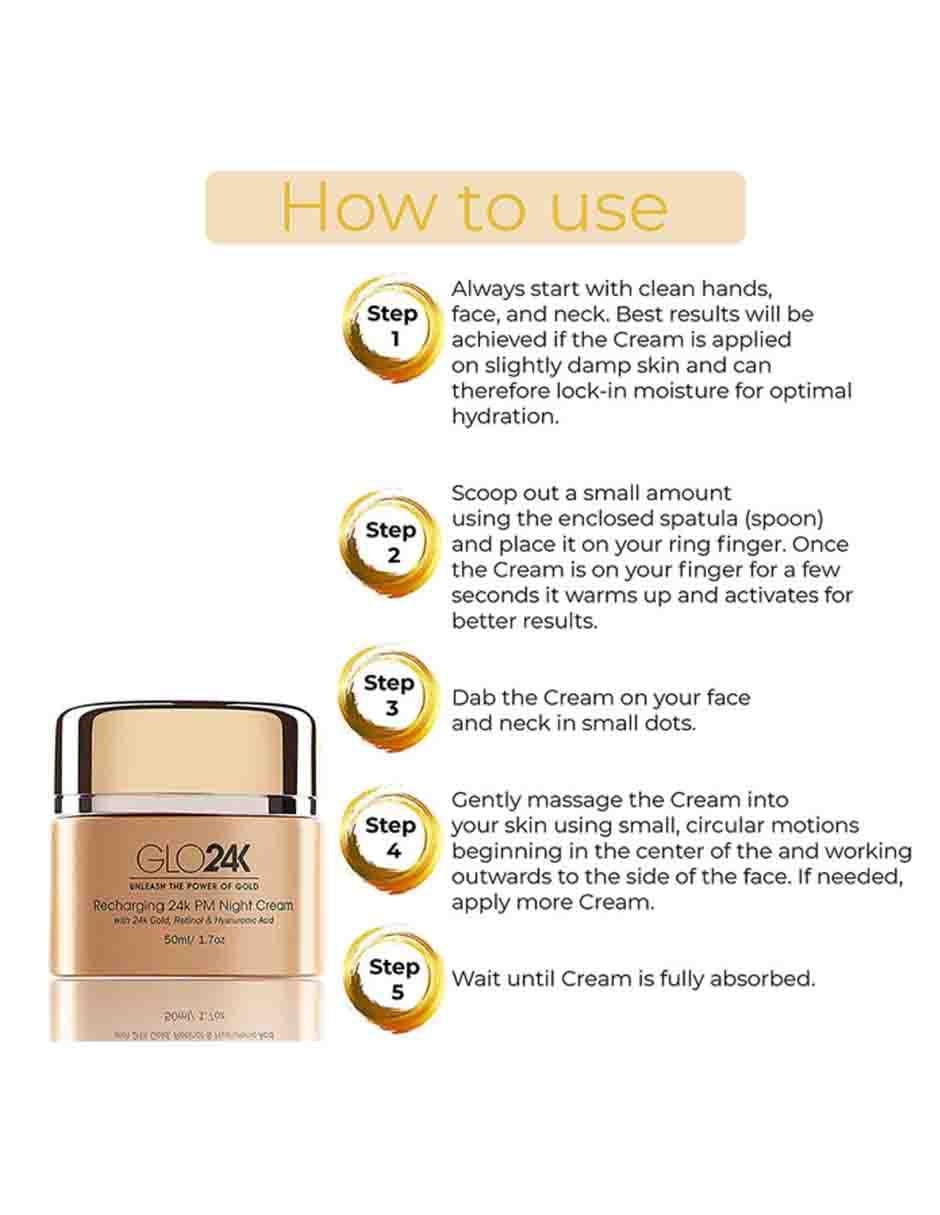 Crema facial recomendada para hidratar de noche Recargadora todo tipo piel 4