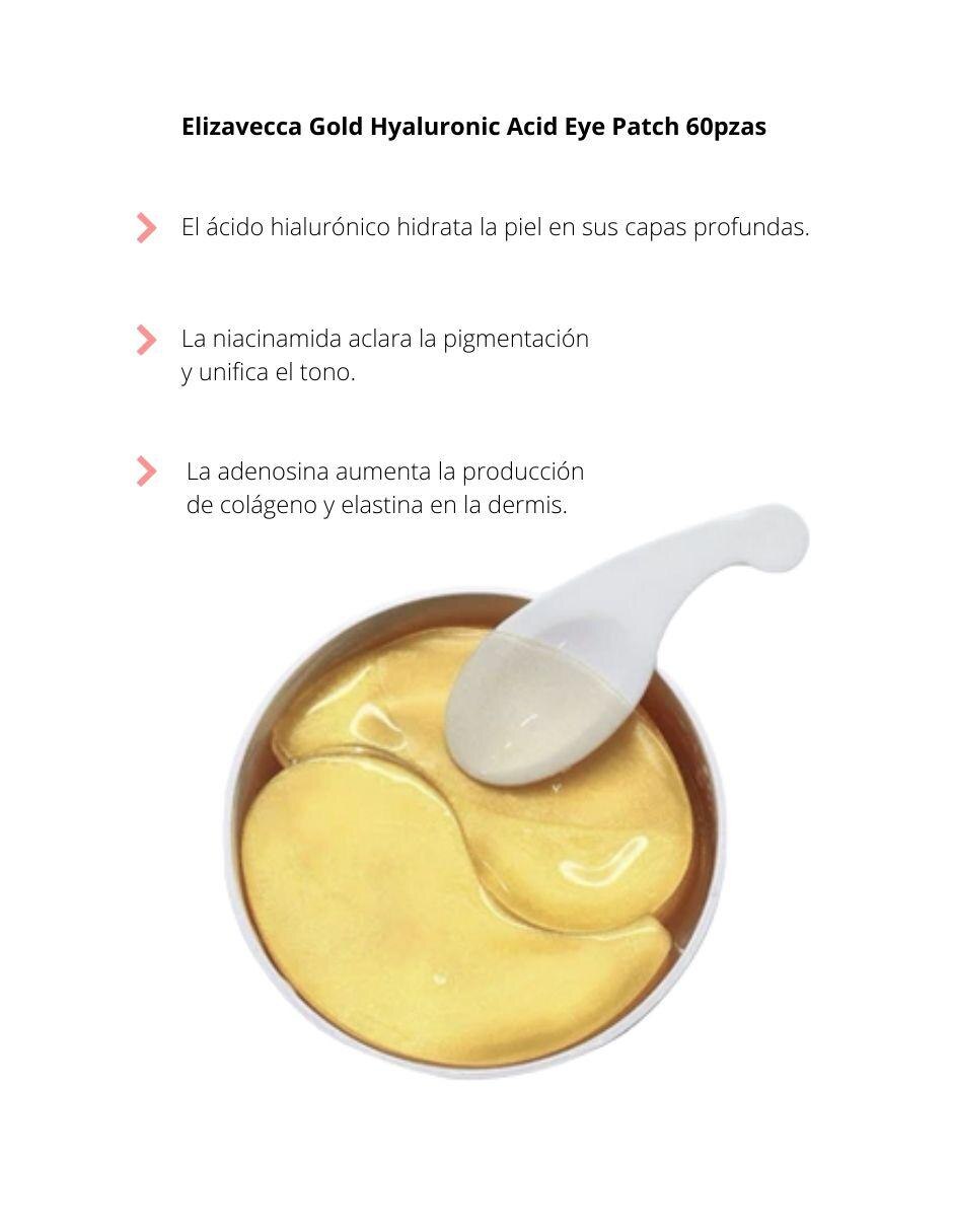 Parches para ojos Gold Hyaluronic Acid 2