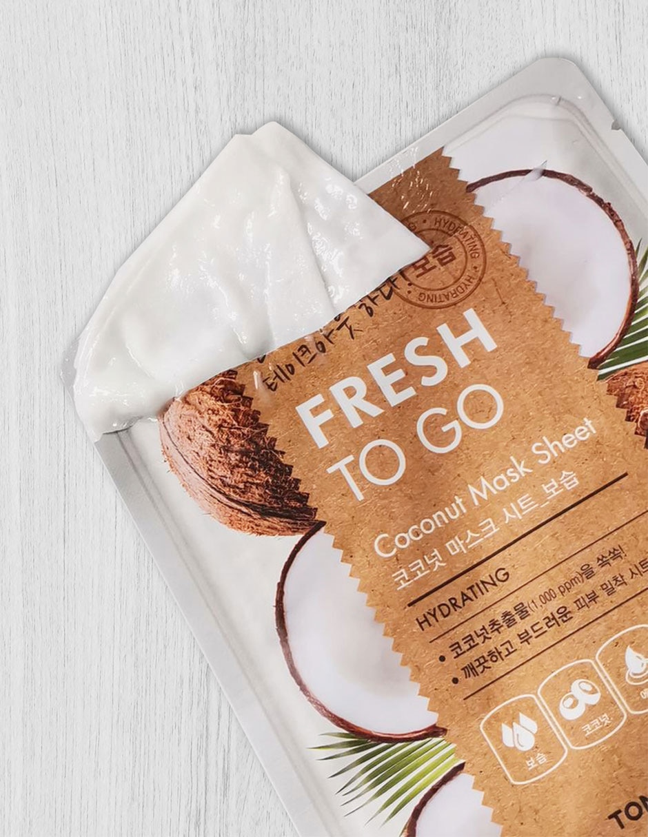 Coconut Mask Sheet para humectar Coconut Mask Sheet para humectar