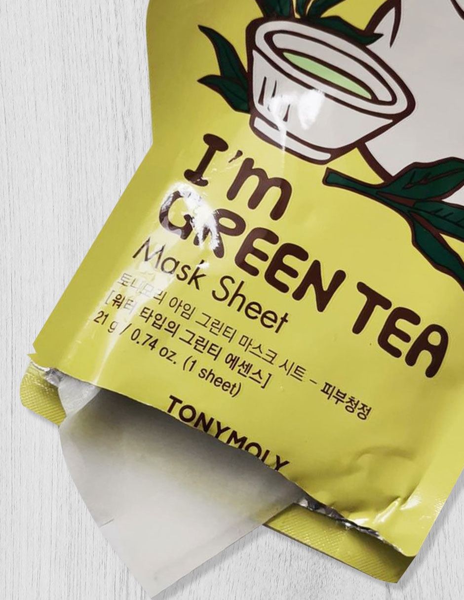 Mascarilla Skin Purifying I'M Green Tea para hidratar Mascarilla Skin Purifying I'M Green Tea para hidratar