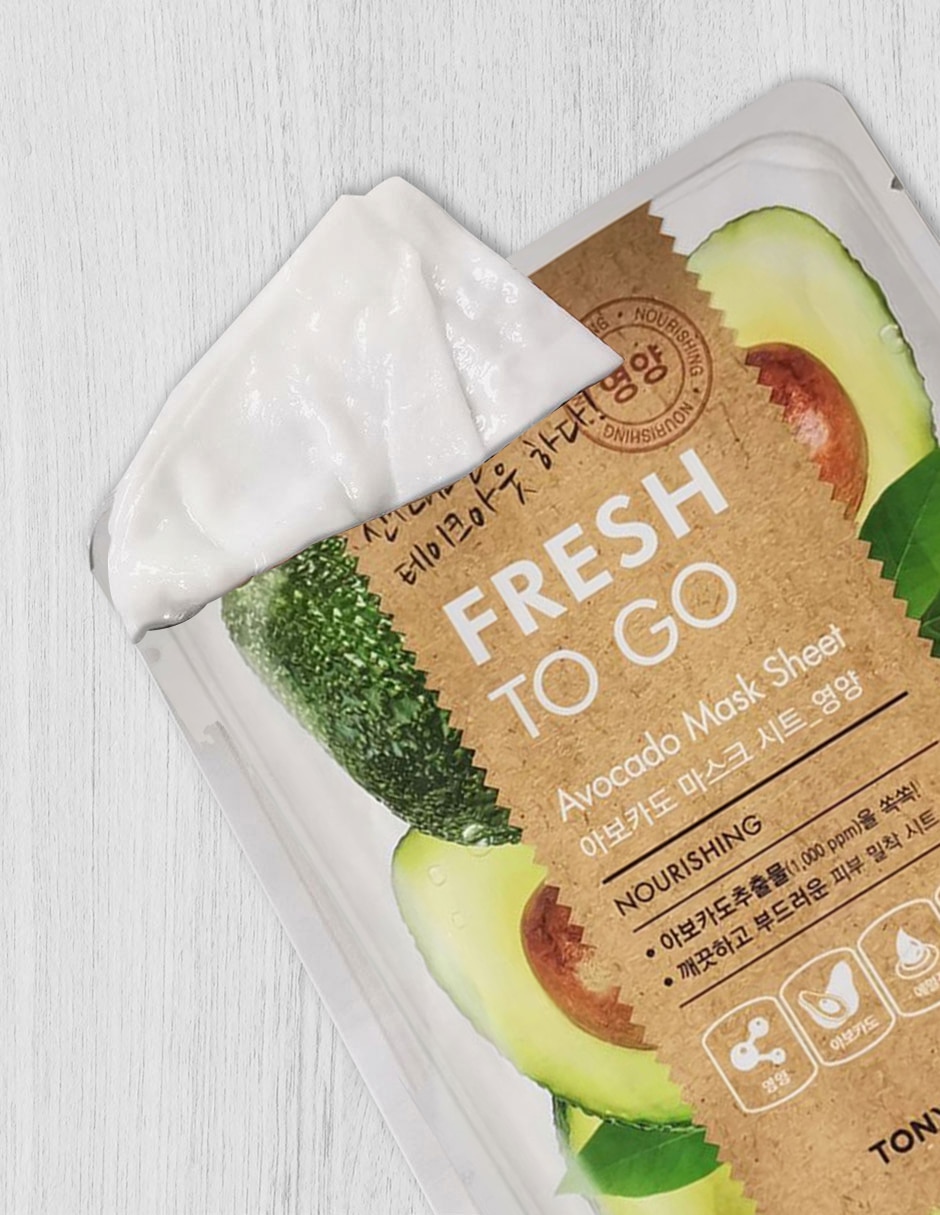 Avocado Mask Sheet para humectar Avocado Mask Sheet para humectar