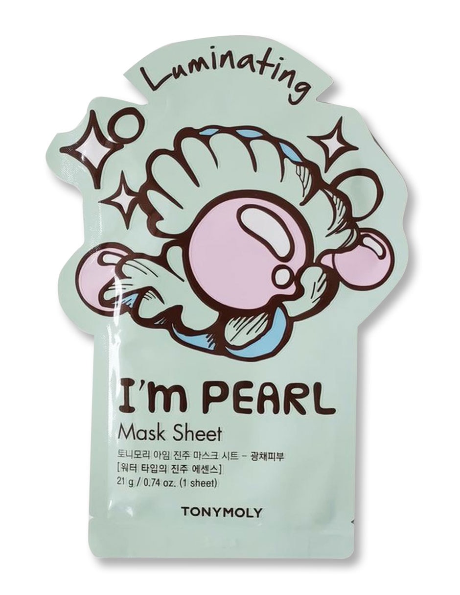 Luminating I'M Pearl Mask Sheet para prevenir signos de la edad Tony Moly