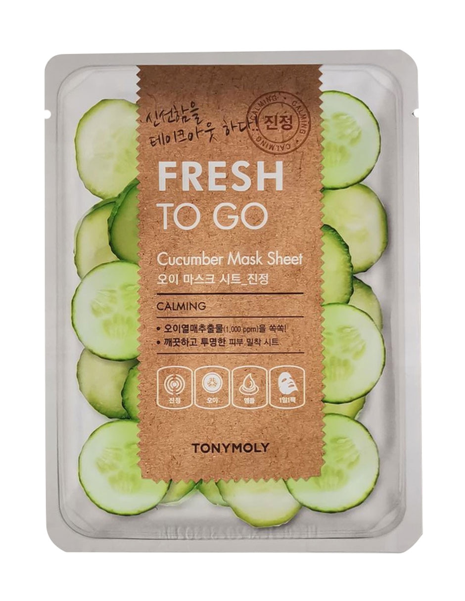 Cucumber Mask Sheet para revitalizar Tony Moly