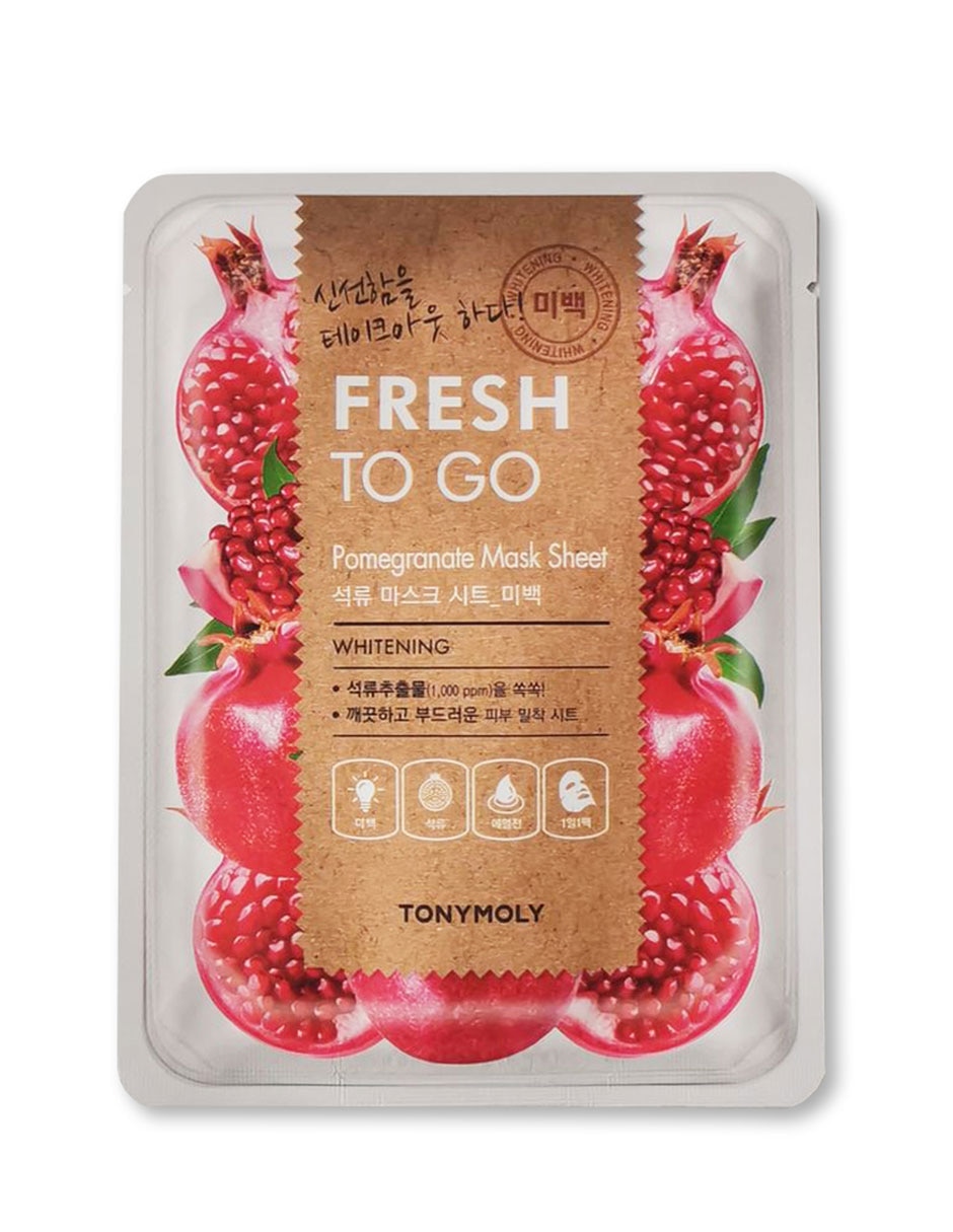 Pomegranate Mask Sheet para rejuvenecimiento Tony Moly