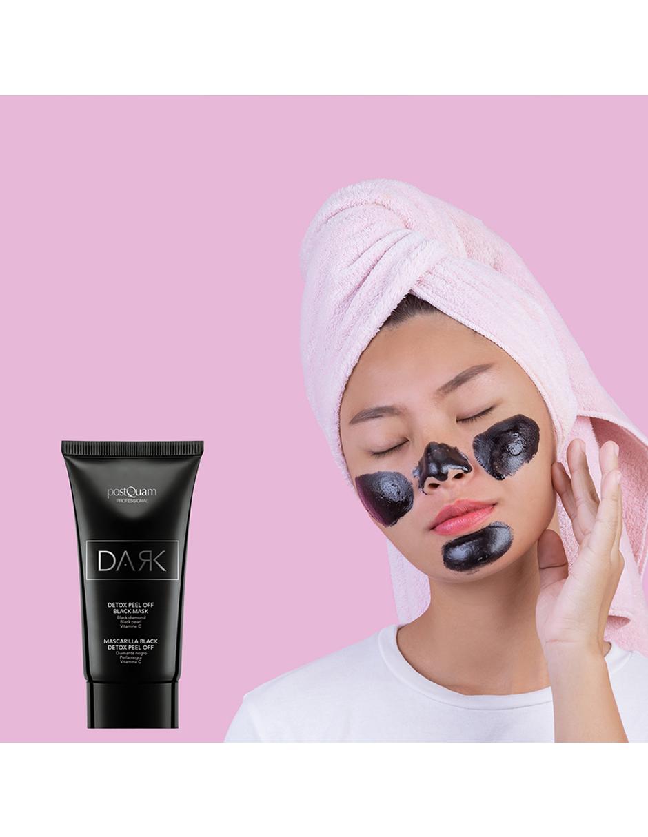 Mascarilla facial para antioxidante Black Detox Peel Off 3