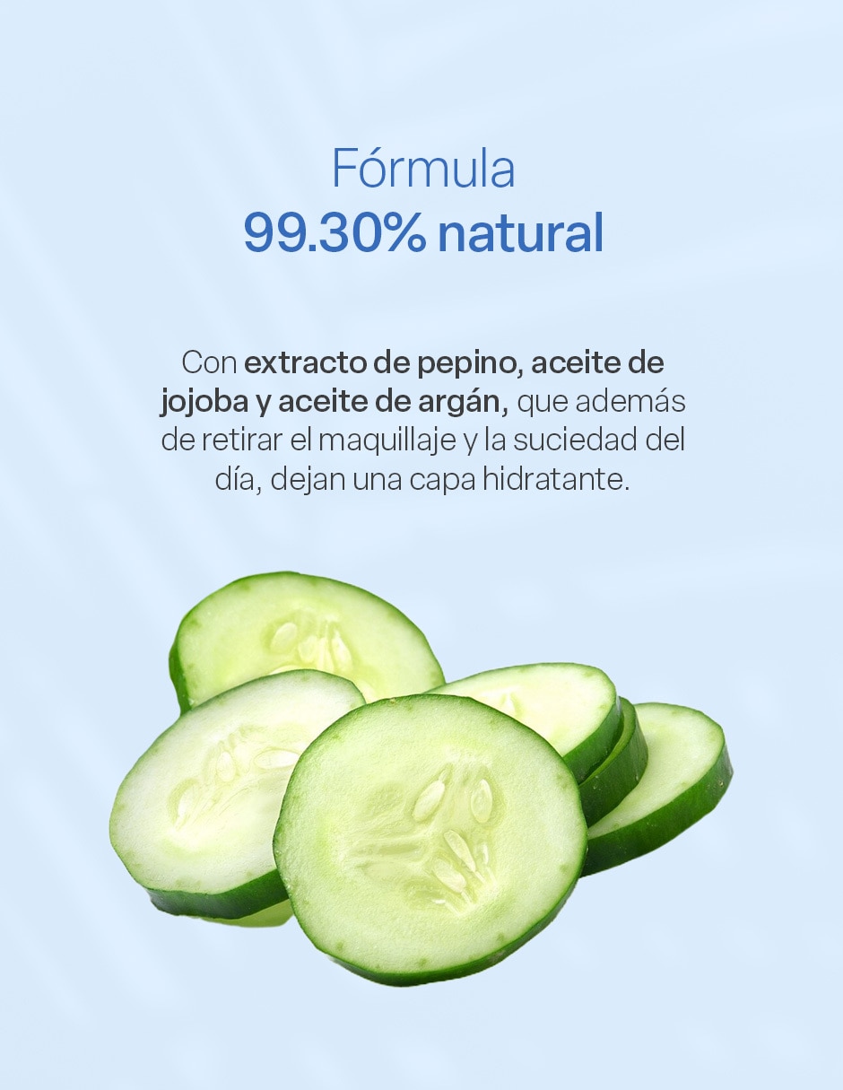 Limpiador facial Teia para hidratar