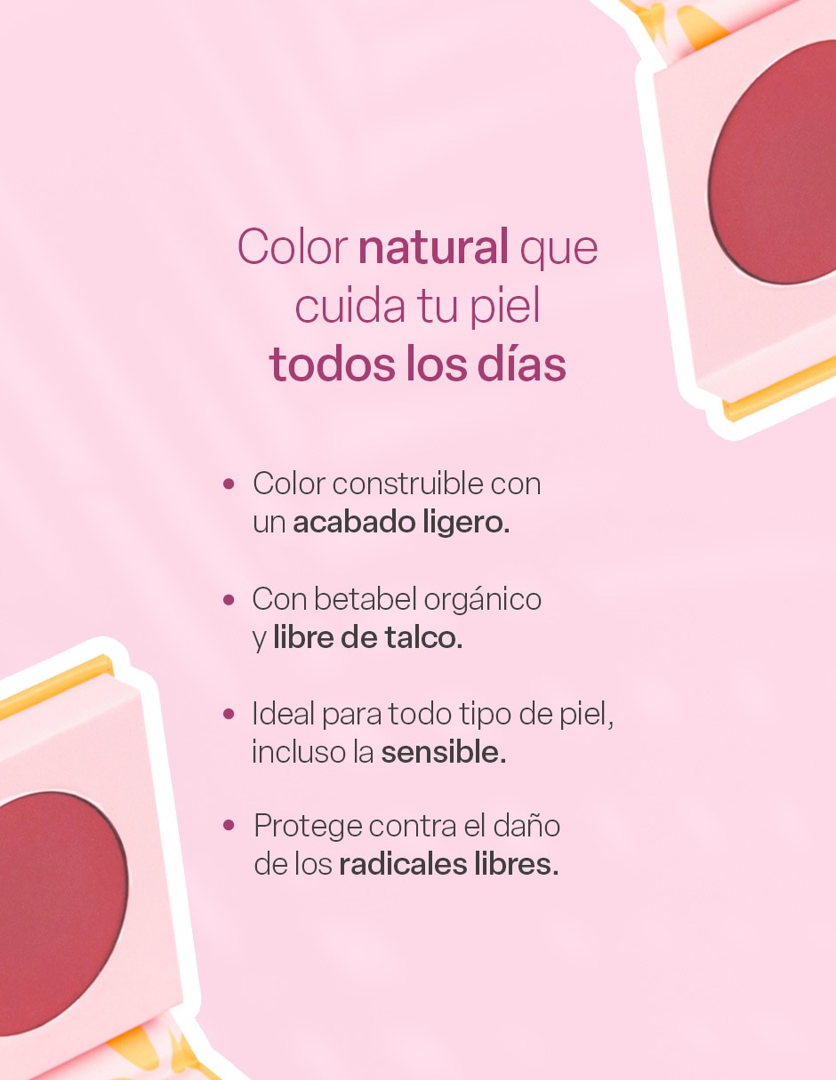 Blush en polvo 7